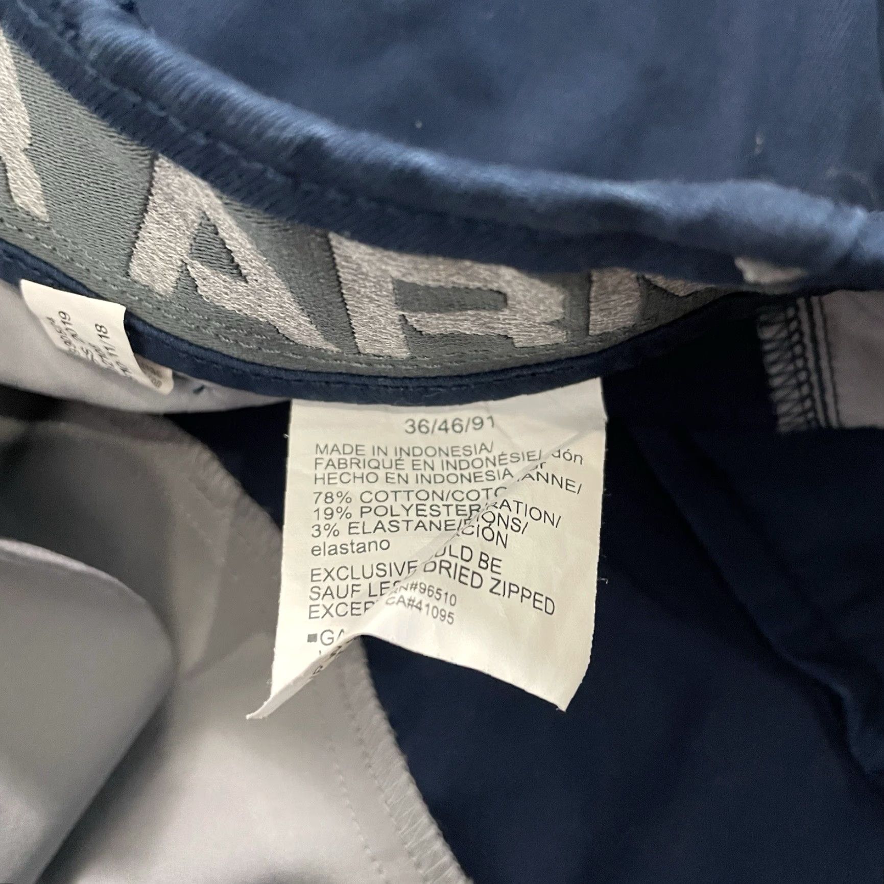 Under Armour Under Armour Dark Blue Cotton Blend Casual Shorts Mens Size 36 Size US 36 / EU 52 - 4 Thumbnail
