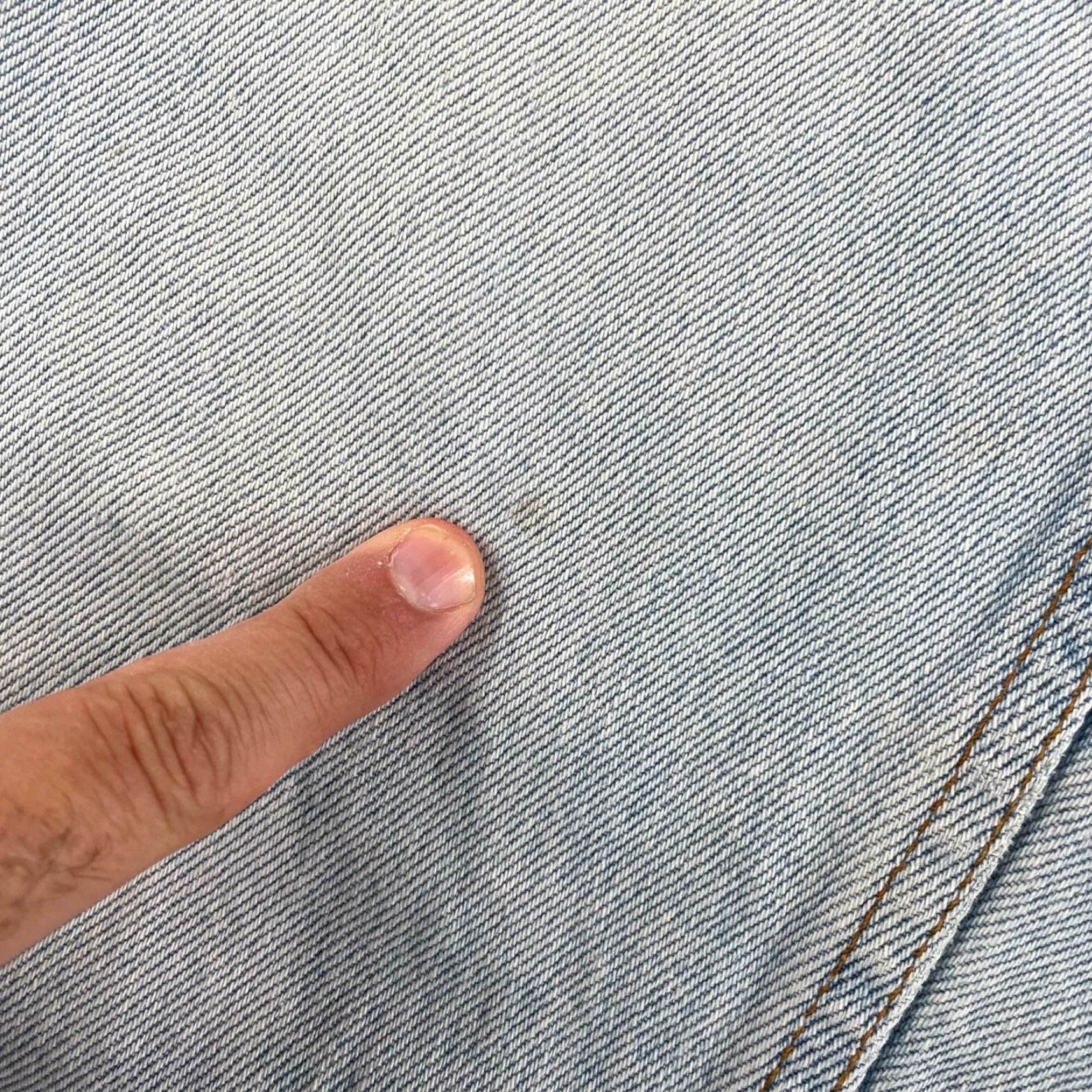 Levi's VINTAGE Levi's 90s 550 Student Orange Tab Jeans 26x27 Blue Denim Relaxed Fit Mens Size US 26 / EU 42 - 4 Thumbnail