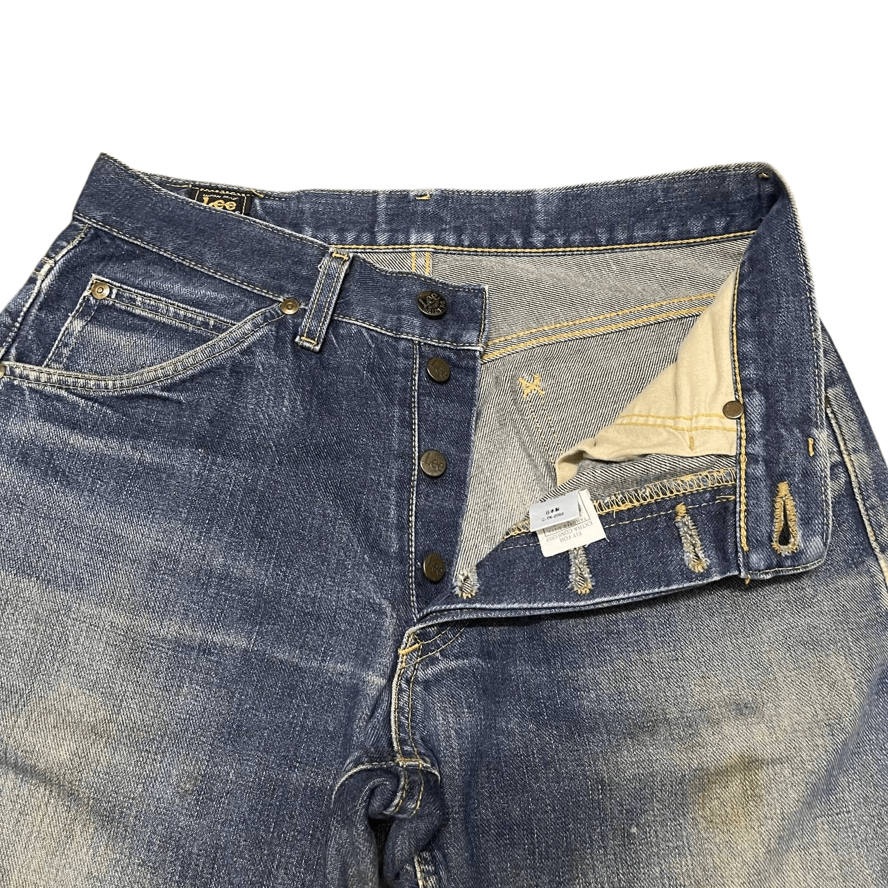 Lee Vintage Lee Riders Half Selvedge Denim Size US 30 / EU 46 - 10 Thumbnail