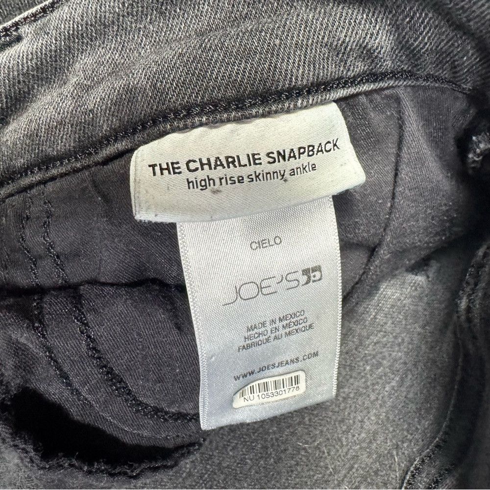 Joe's Joe's The Charlie High Rise Skinny Snapback Jeans In Cielo Size 32" / US 10 / IT 46 - 6 Thumbnail