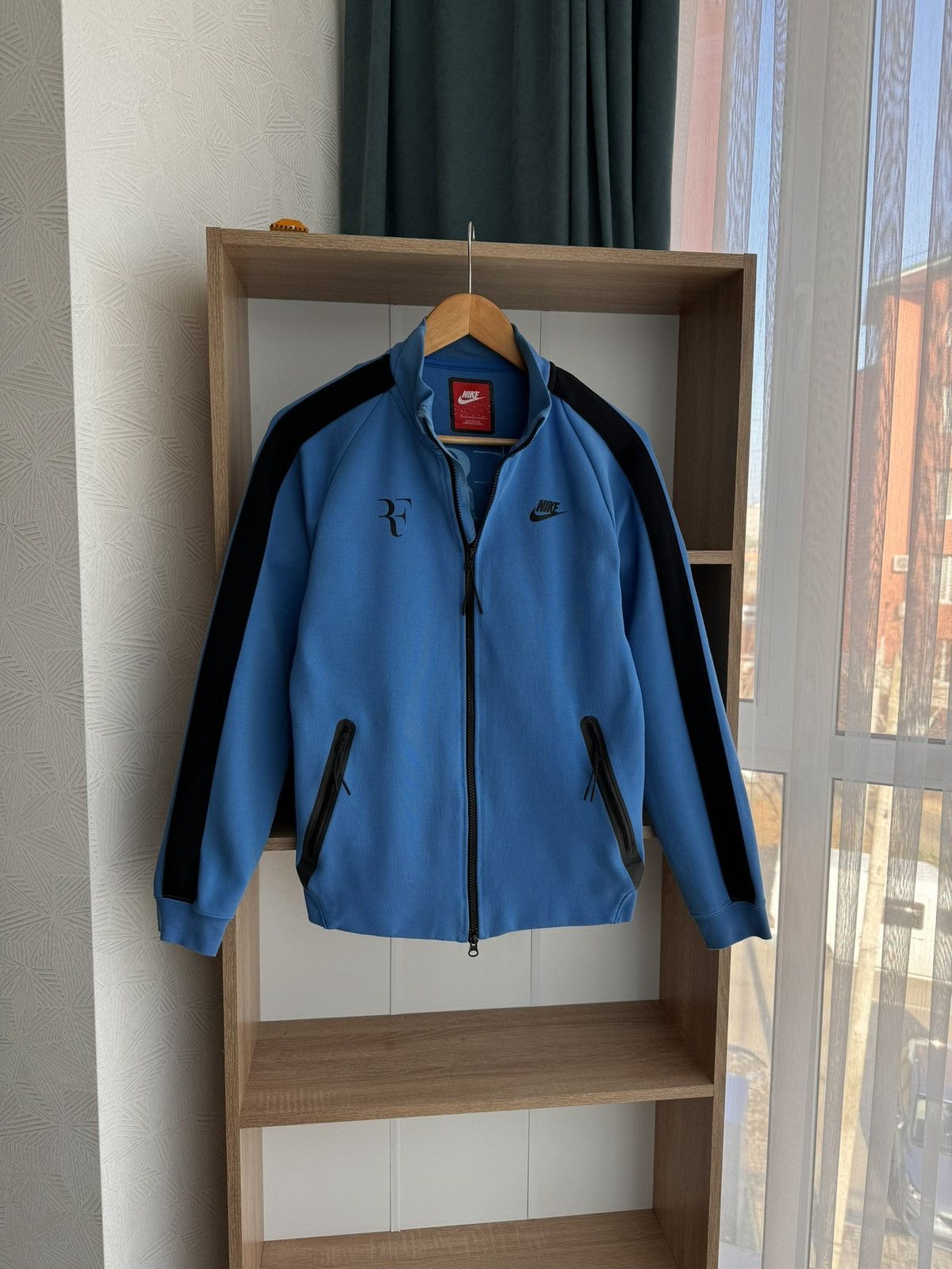 Nike Nike Tech Fleece x Roger Federer Tenis God Navy Hoodie Size US S / EU 44-46 / 1 - 4 Thumbnail