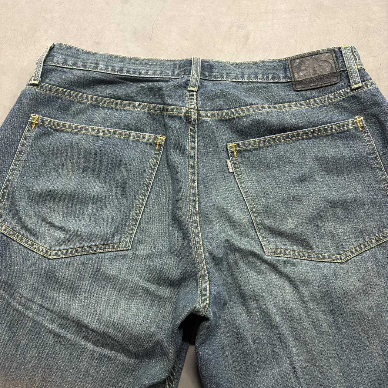 Vintage Y2K/2000s Super Baggy Levis SilverTab Tall Medium Blue 