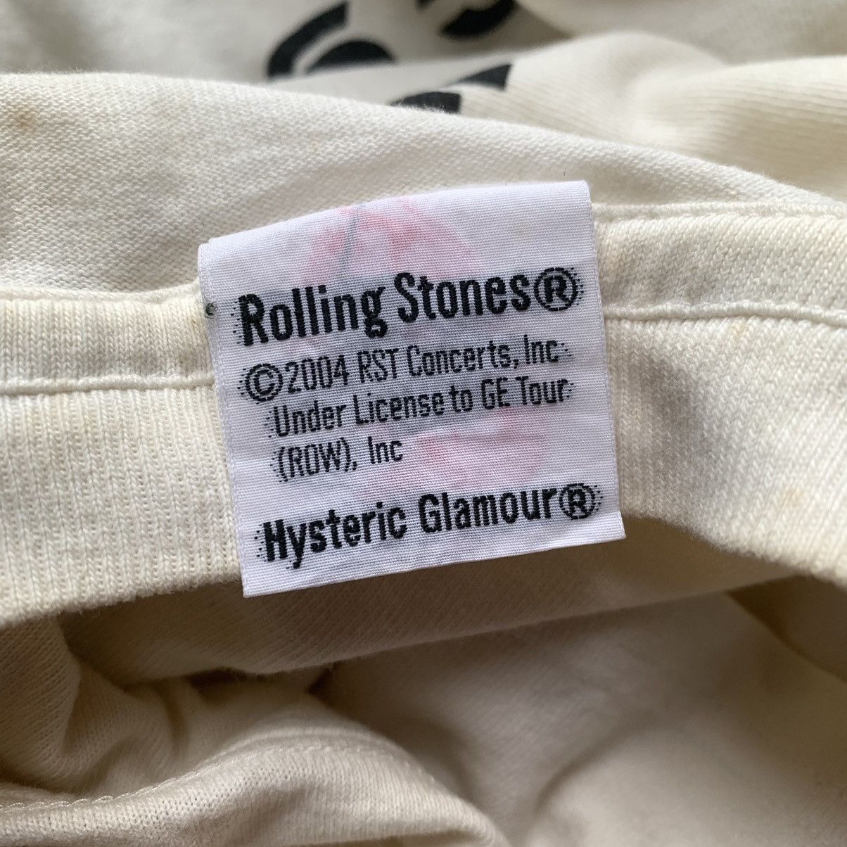 Hysteric Glamour Hysteric Glamour X The Rolling Stone Tshirt Size US S / EU 44-46 / 1 - 8 Thumbnail