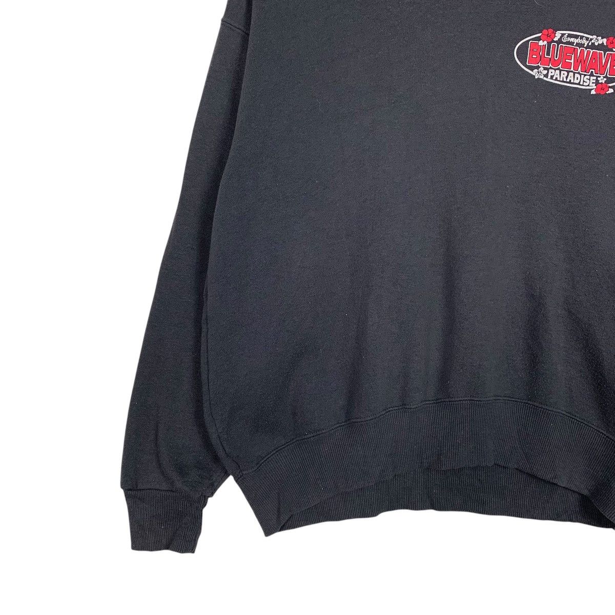 Japanese Brand Vintage Blue Wave Paradise Surfing Sweatshirt Size US M / EU 48-50 / 2 - 4 Thumbnail