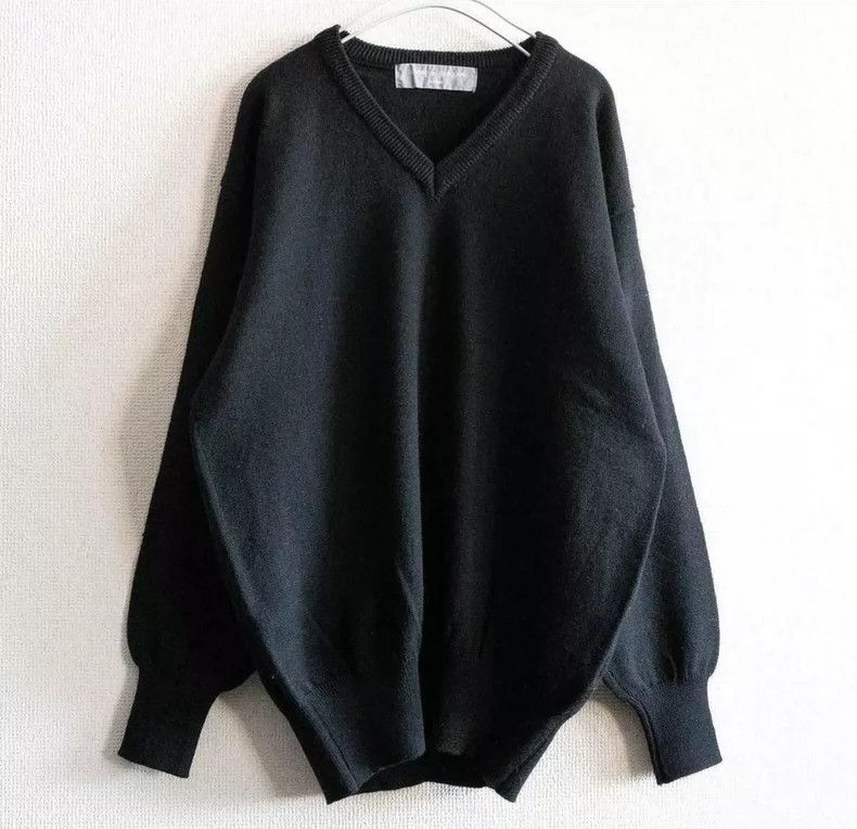Comme des Garcons Comme Des Garcons Black wool knit Size S / US 4 / IT 40 - 1 Thumbnail