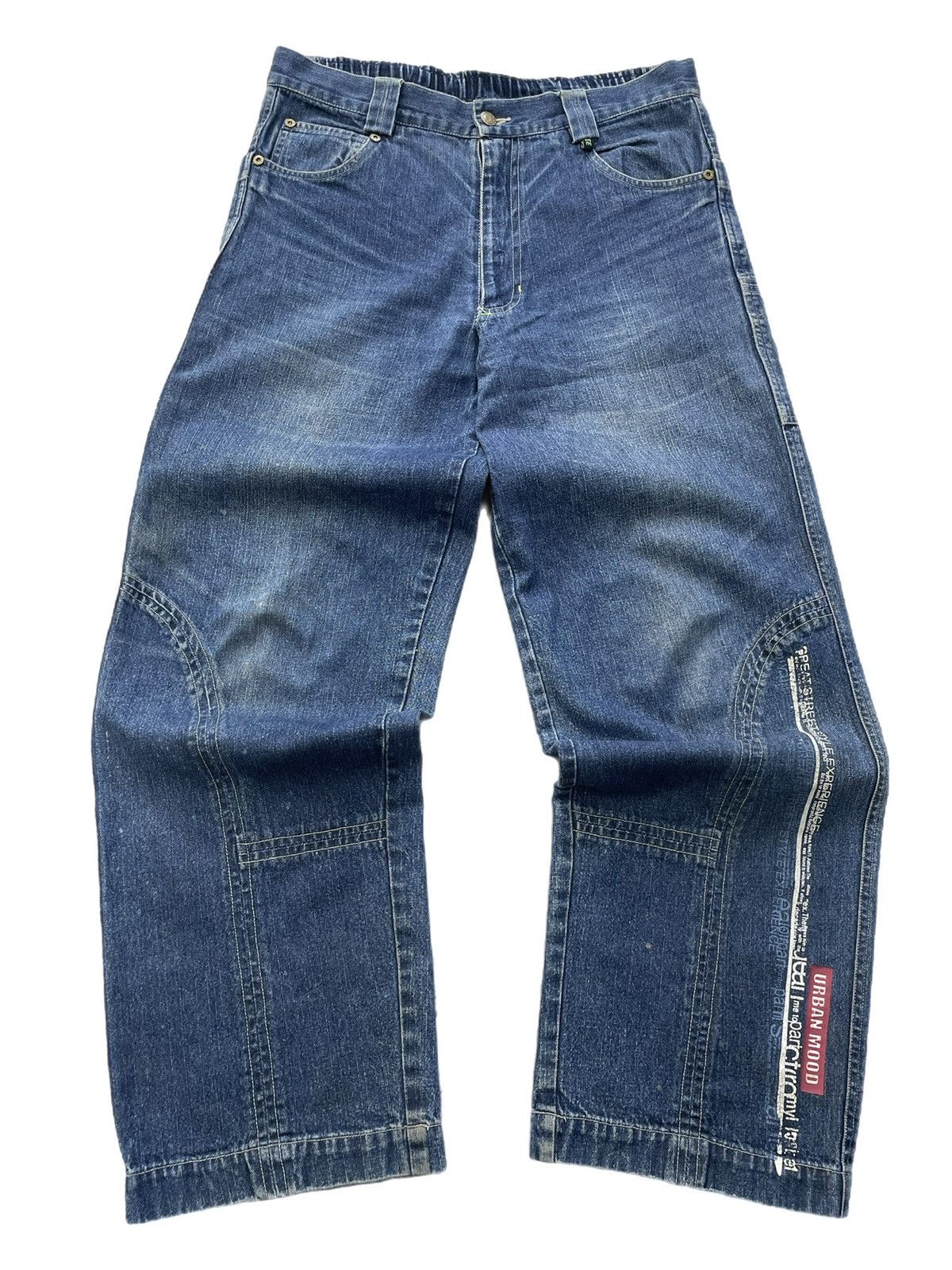 Southpole Wide leg jnco style denim pants skater style y2k rap pants Size US 34 / EU 50 - 1 Thumbnail