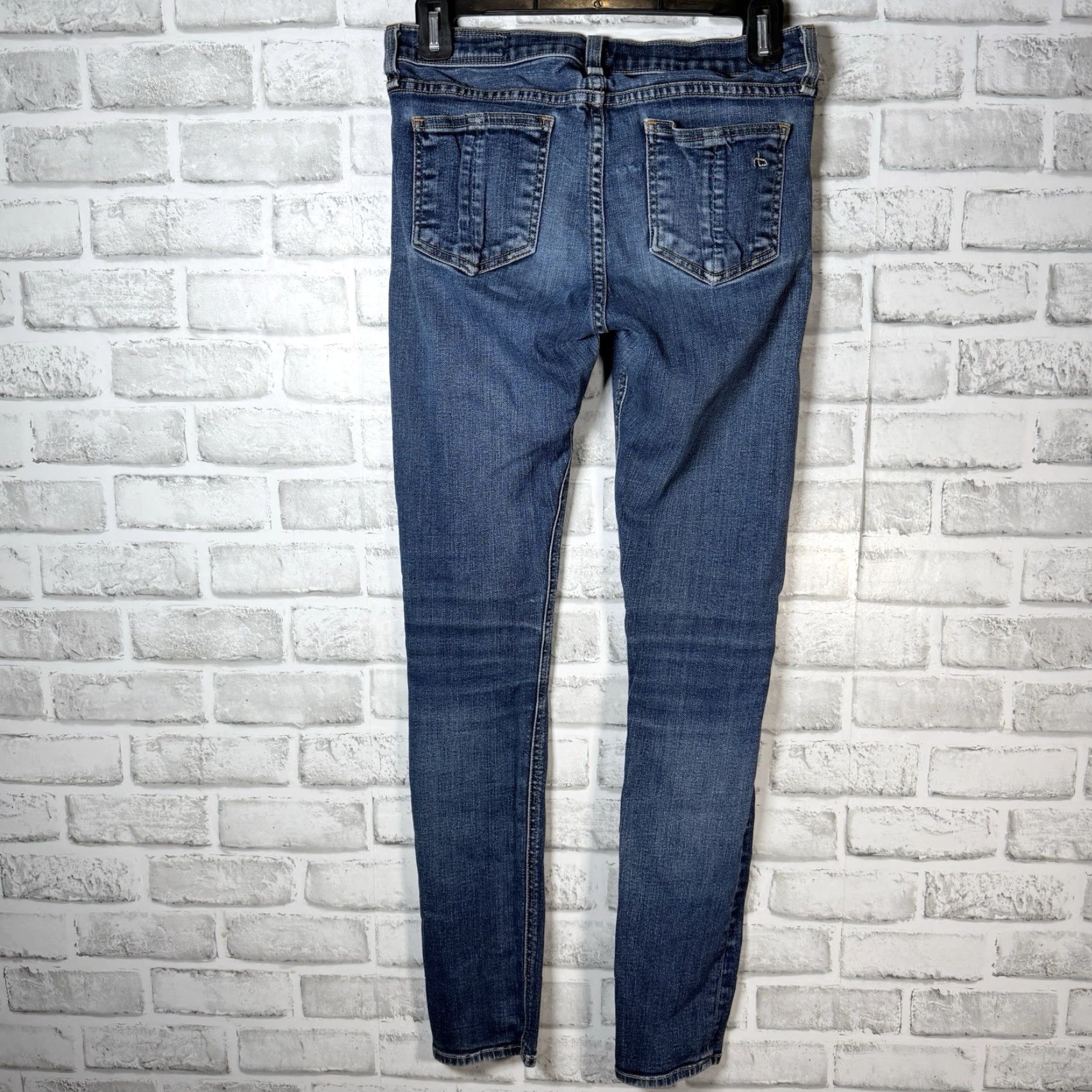 Rag & Bone Rag & Bone Jeans Skinny Denim Women 27x30 Adult Blue Casual Cotton 27 Womens Size 27" / US 4 / IT 40 - 5 Thumbnail