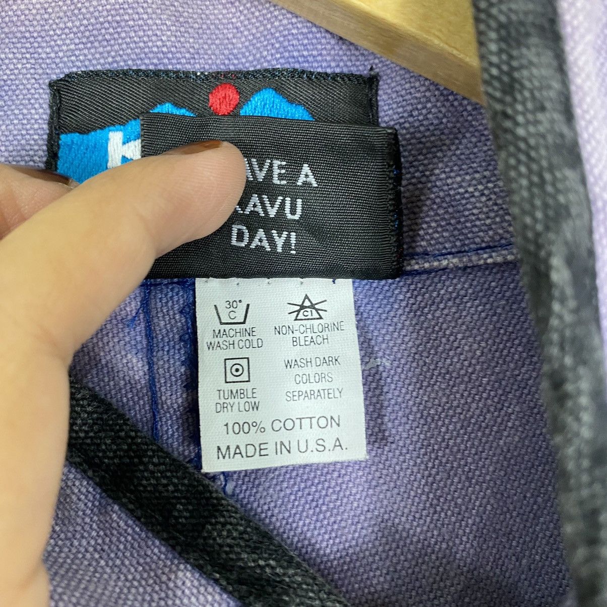 KAVU Kavu half zipper duck canvas jacket Size US L / EU 52-54 / 3 - 10 Thumbnail