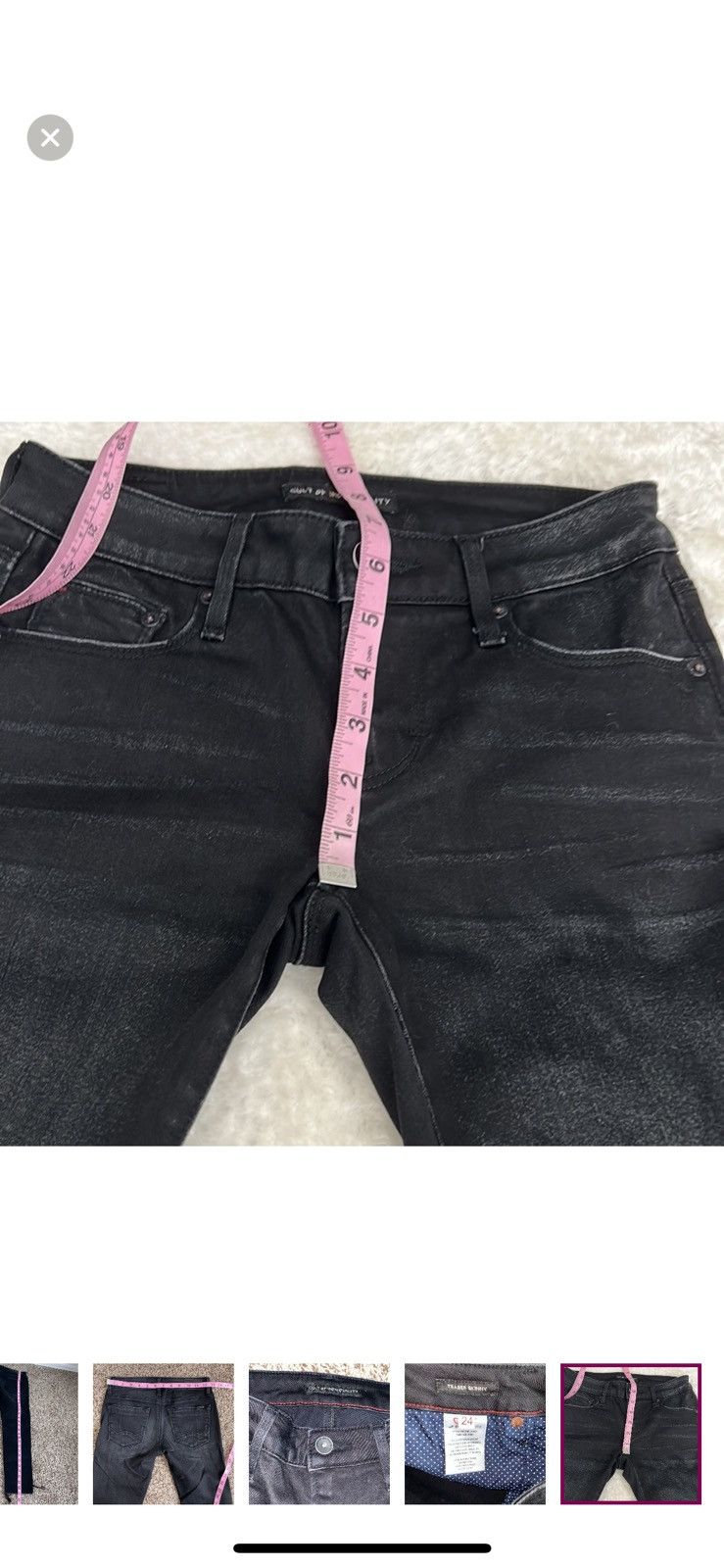 Cult Of Individuality Cult of individuality black teaser skinny jeans Size 24" / US 00 / IT 34 - 8 Thumbnail