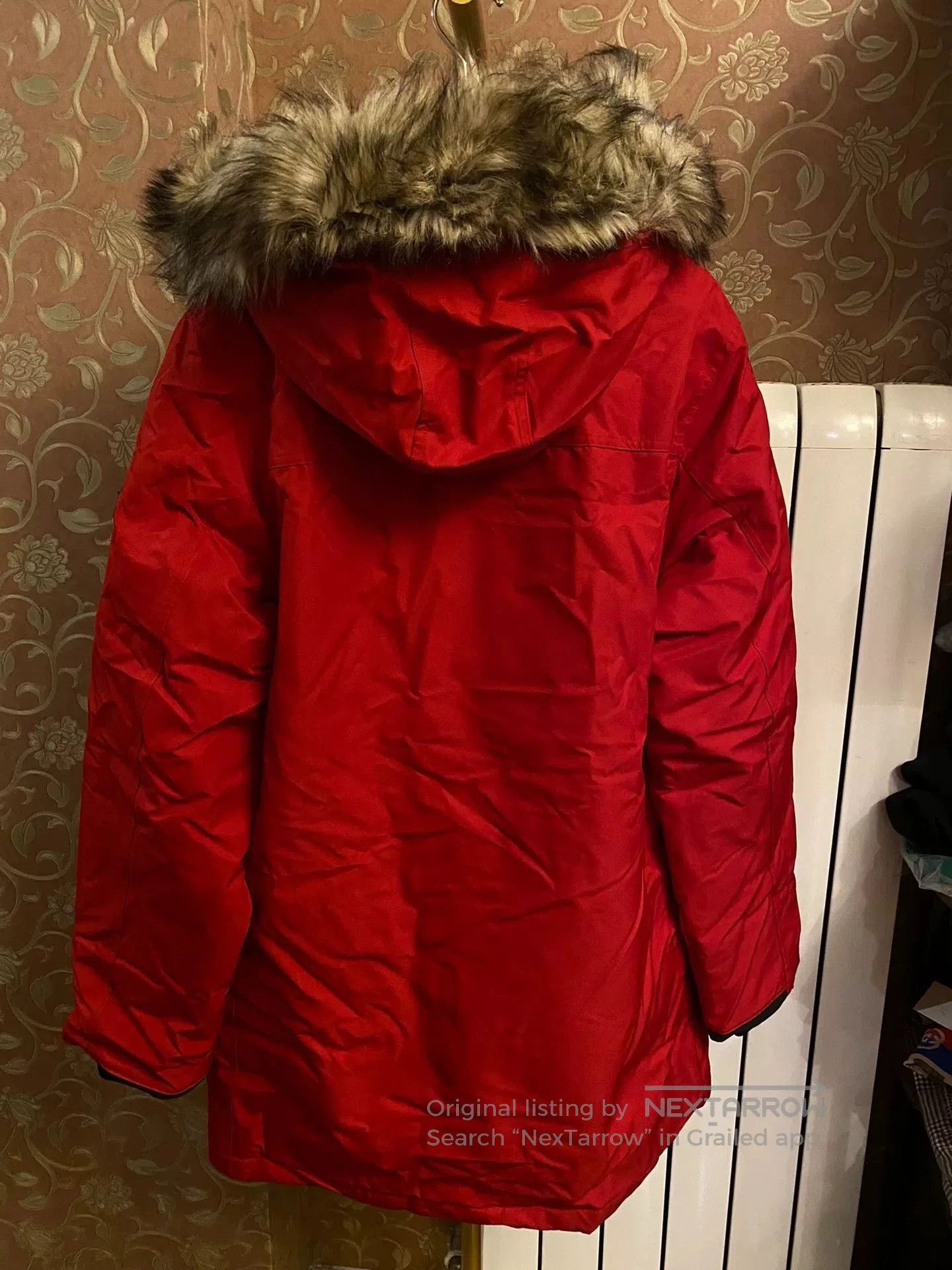 RRL Ralph Lauren RRL Red Fur-Lined Down Jacket. Size US M / EU 48-50 / 2 - 3 Thumbnail