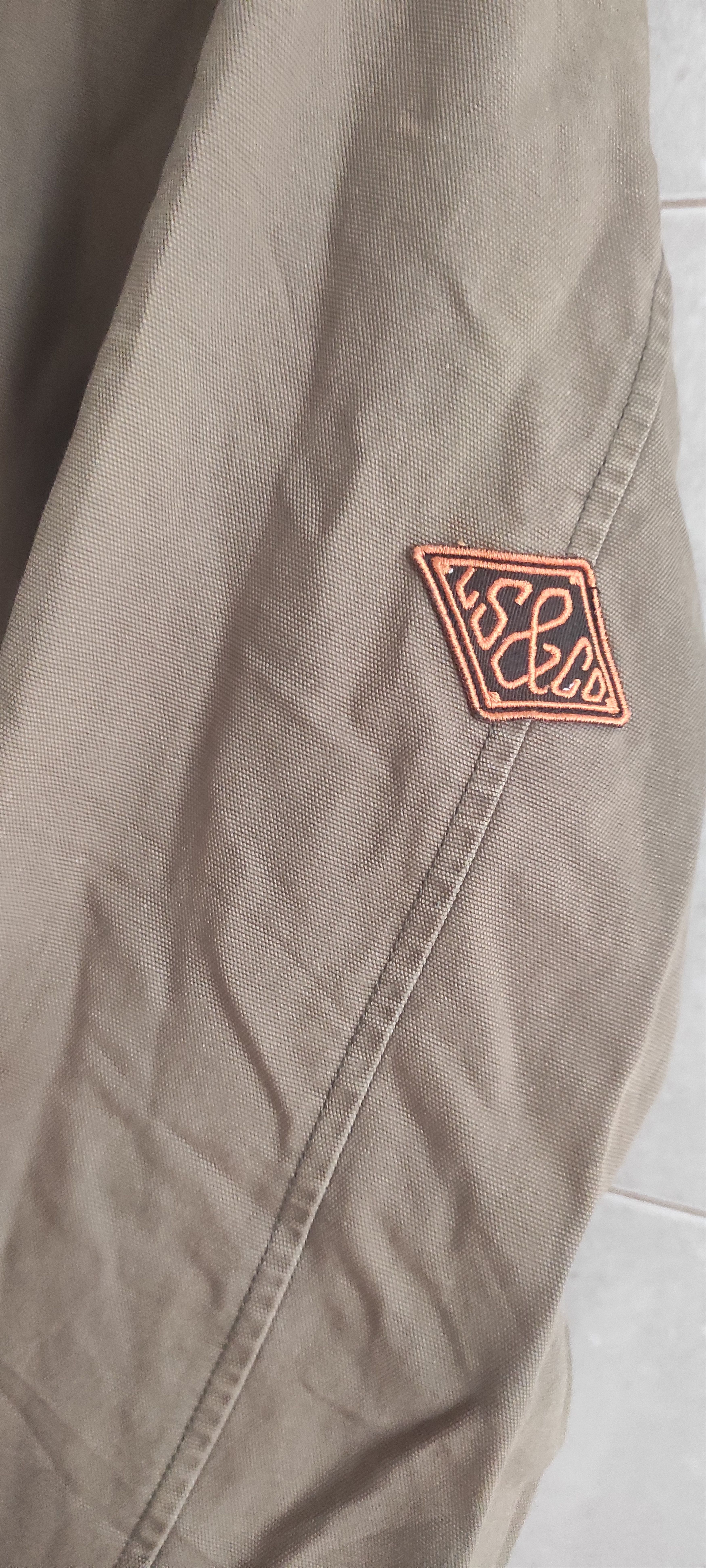 Levi's × Levi's Vintage Clothing Mens Levis Strauss and Co 1155 Battery Street Khaki Jacket Size US M / EU 48-50 / 2 - 15 Thumbnail