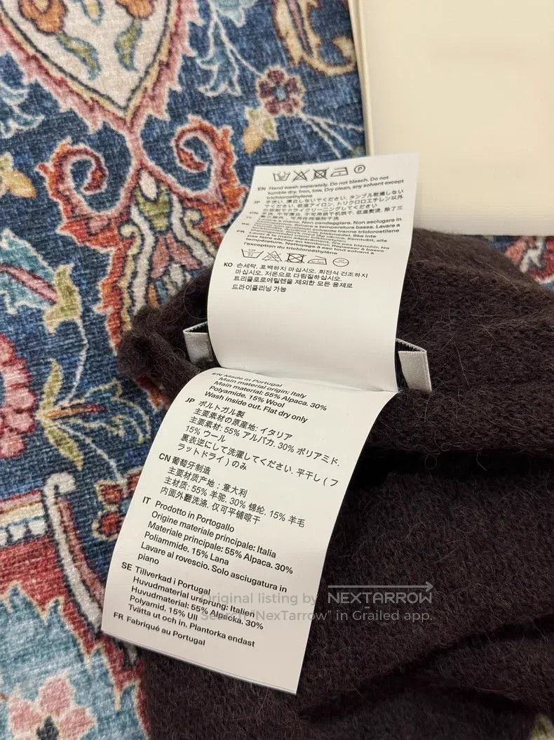 Our Legacy Our Legacy Wool Scarf Size ONE SIZE - 3 Thumbnail