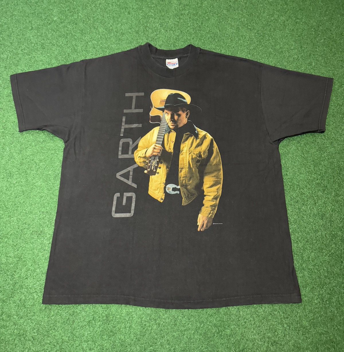 Band Tees Vtg 90s Garth Brook RARE Country Music Concert T Shirt Size US XXL / EU 58 / 5 - 1 Thumbnail