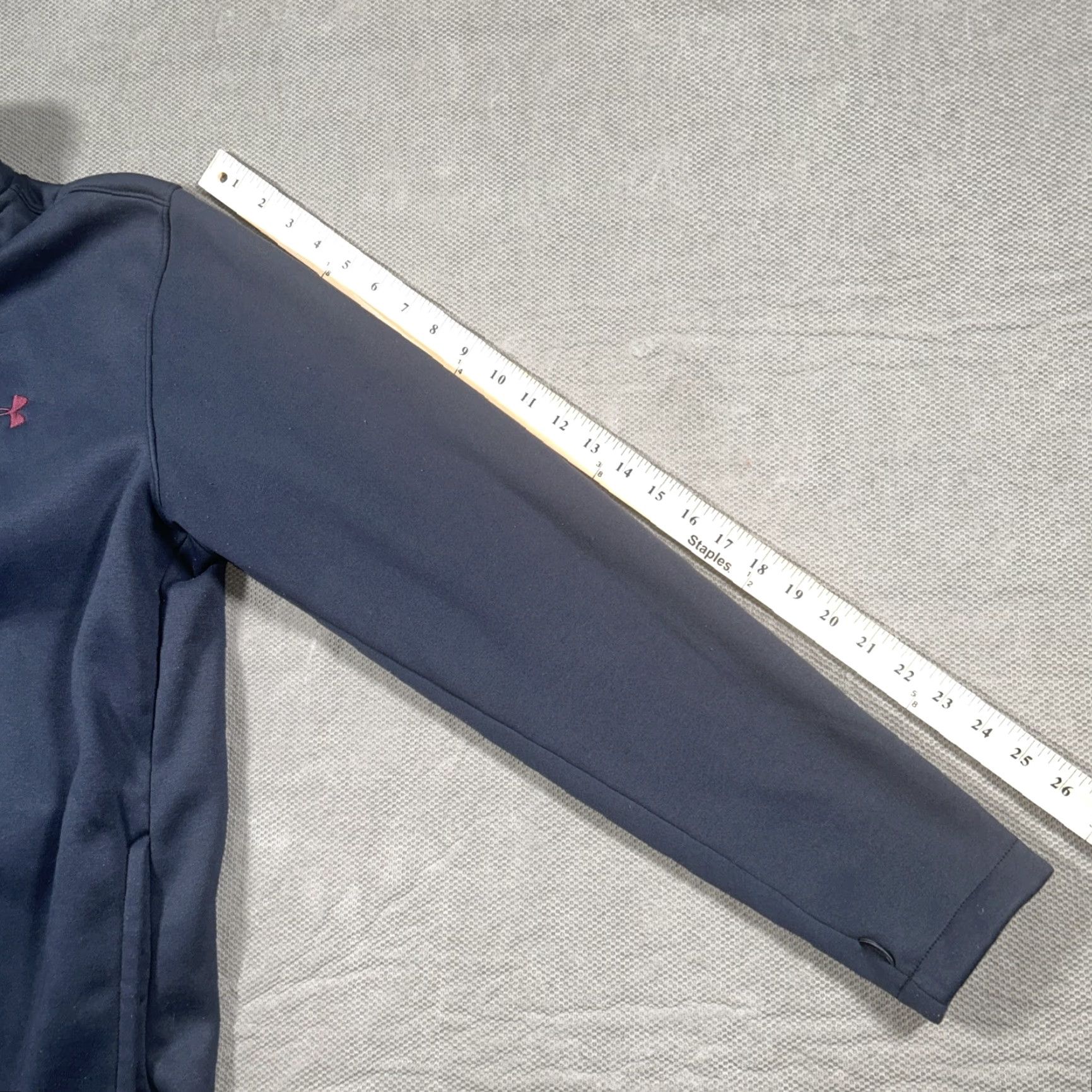 Under Armour Under Armour Storm Full Zip Jacket Mens L Black Fleece Lined Zip Sweatshirt Regular Size Shirt Size US L / EU 52-54 / 3 - 7 Thumbnail
