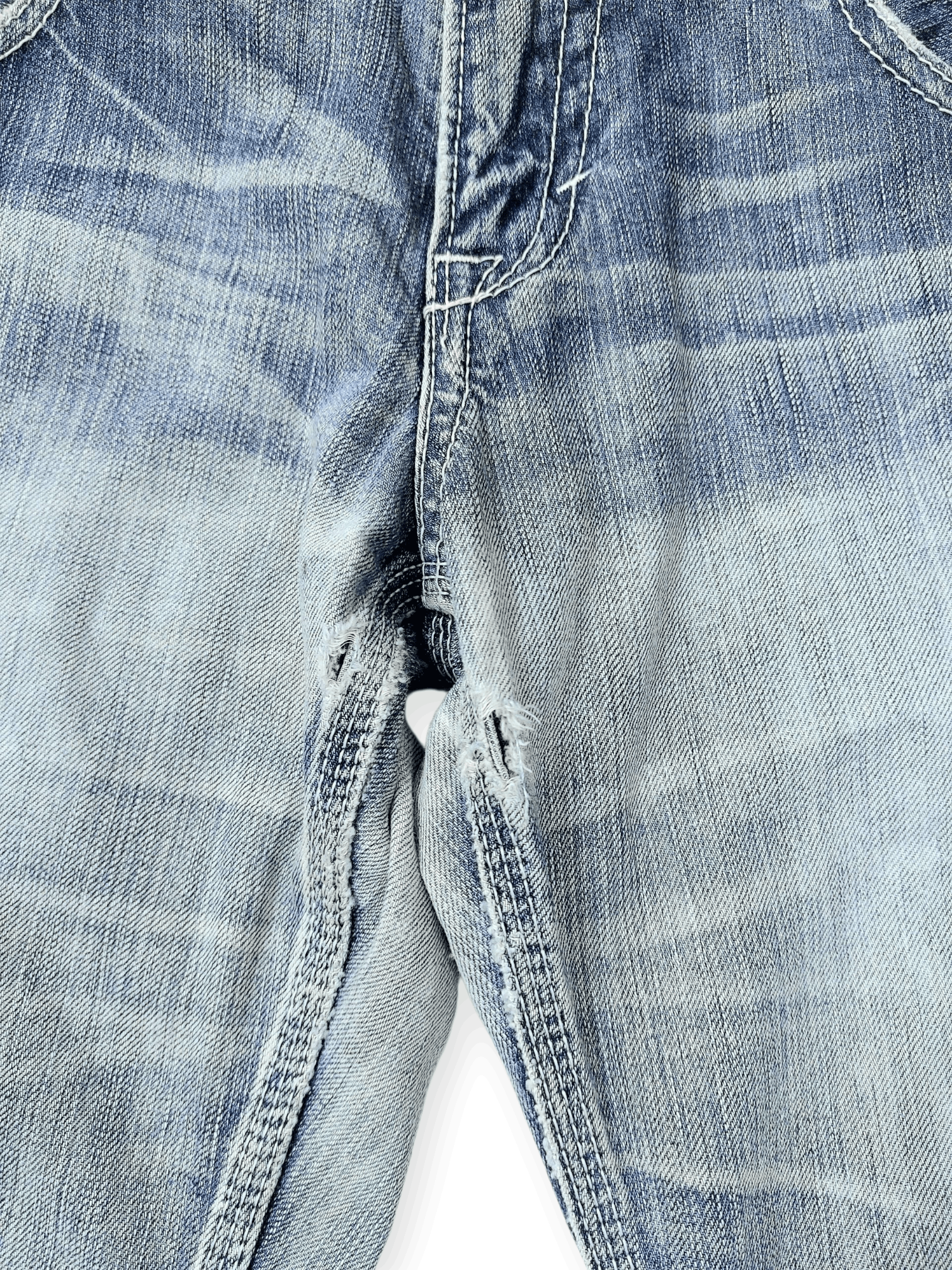 Edwin Edwin Retro Blue trip Buckle Back Unique Pocket Denim Size US 30 / EU 46 - 9 Thumbnail