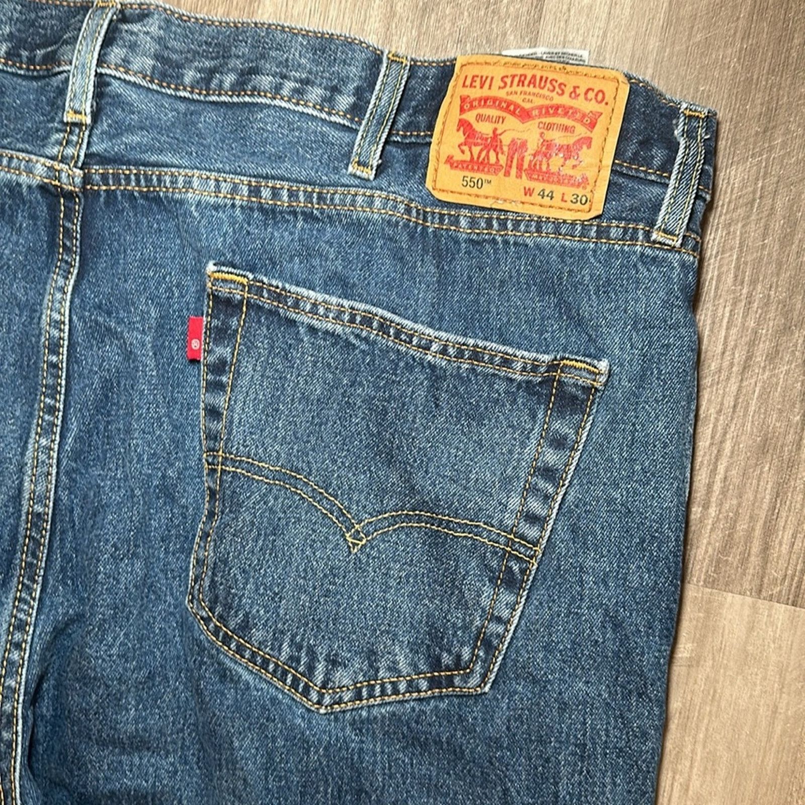 Levi's Levi’s 550 Relaxed Fit Jeans - 44x30 Size US 44 / EU 60 - 5 Thumbnail