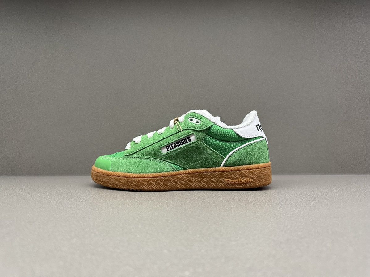 Pleasures × Reebok Reebok Club C Bulc Pleasures Sport Green Gum Size US 7.5 / EU 40-41 - 5 Thumbnail