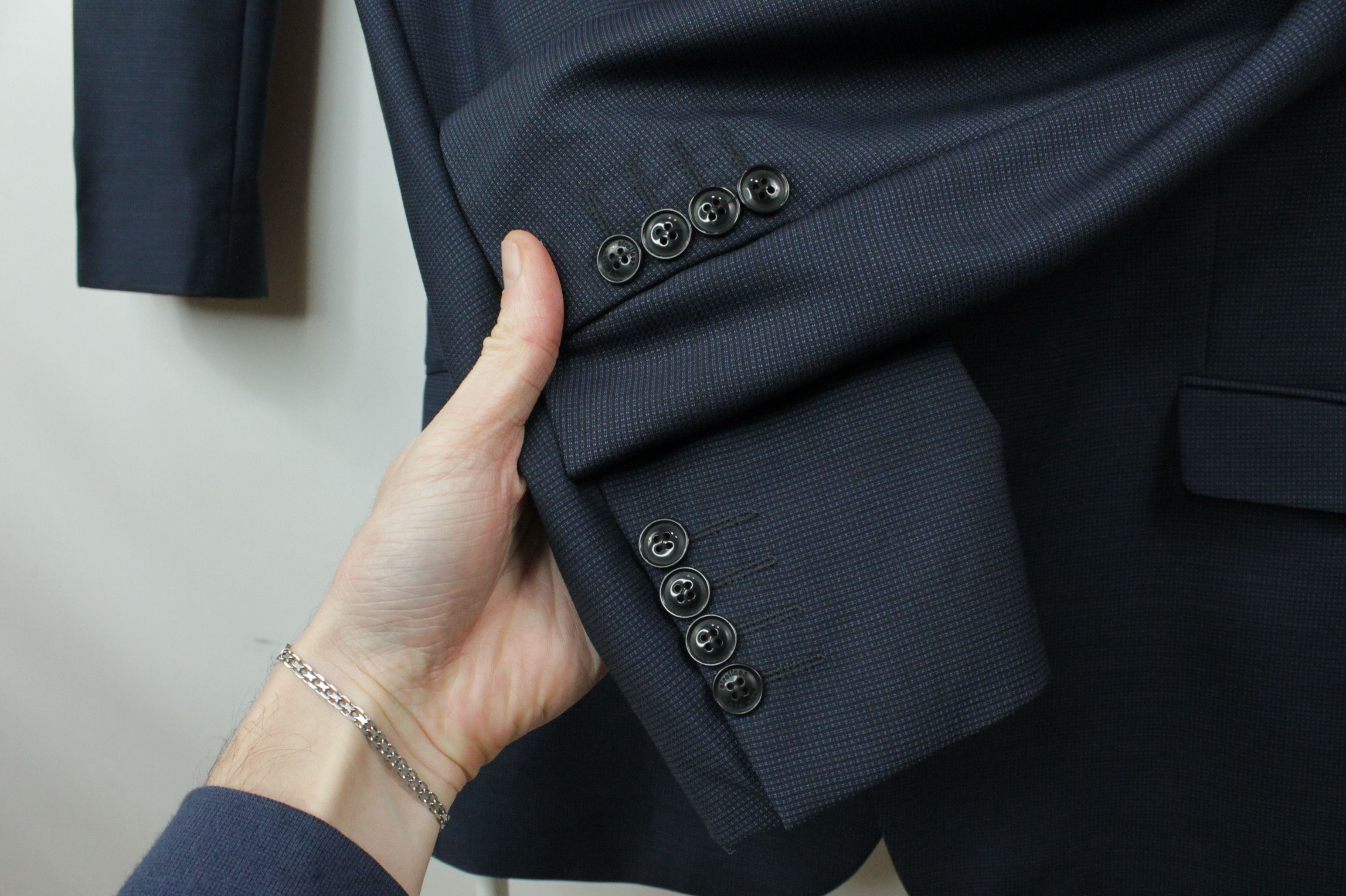 Strellson Strellson Allen Mercer Super 110' Wool Slim Fit Men's Suit Size 40R - 5 Thumbnail