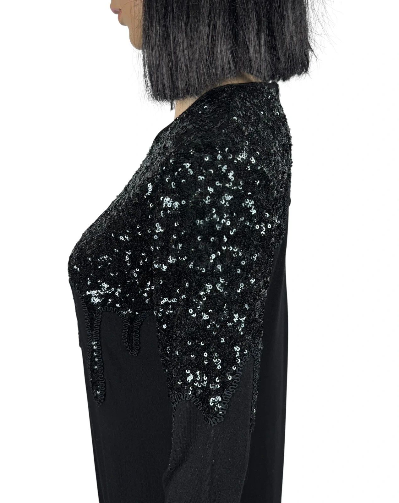 Love Moschino Love Moschino Sequined Dress Viscose size GB8 I40 Size S / US 4 / IT 40 - 9 Thumbnail