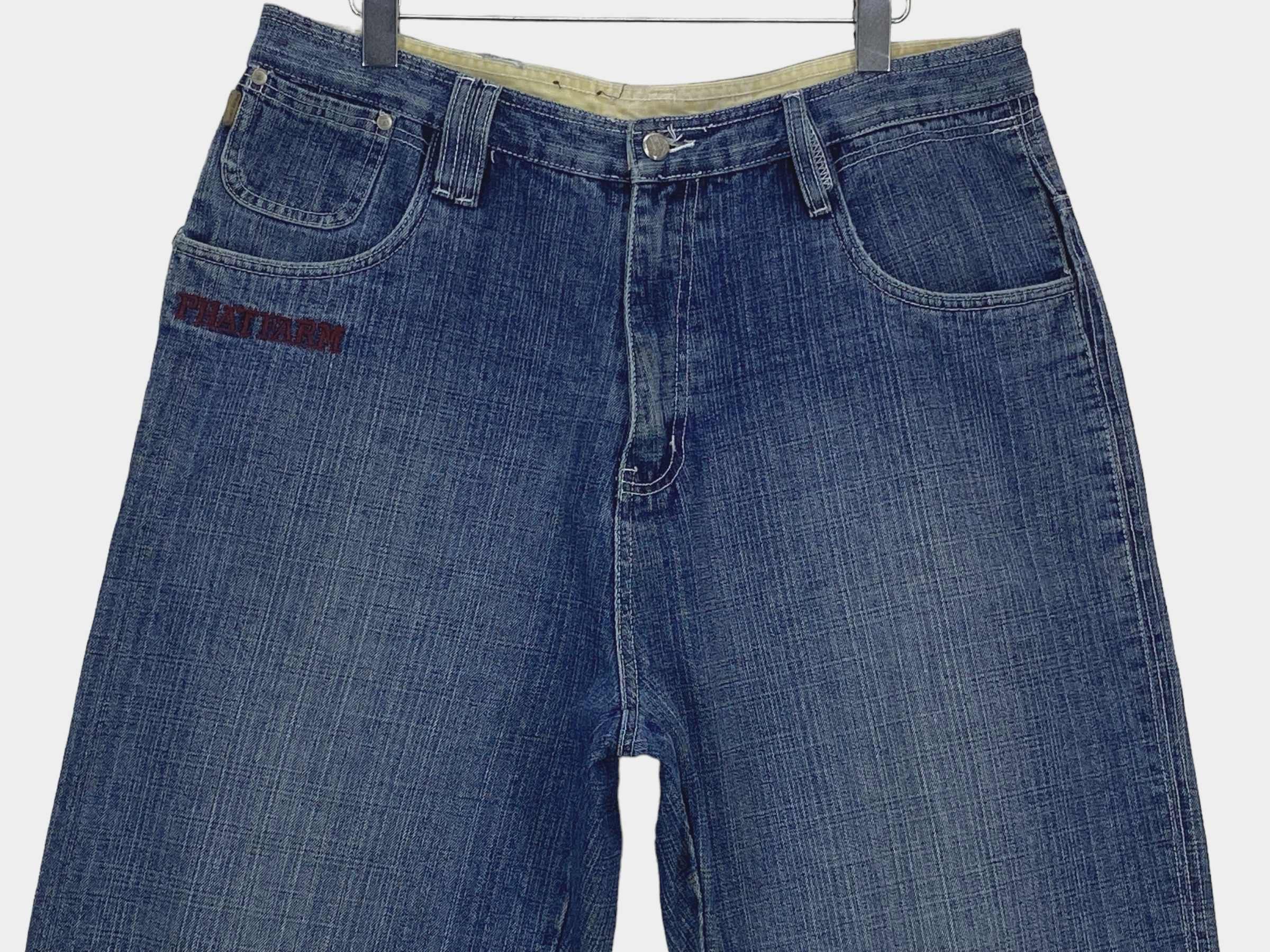 Phat Farm Phat Farm Baggy Jeans Hip Hop Skateboards Jeans Pants Size US 34 / EU 50 - 3 Thumbnail