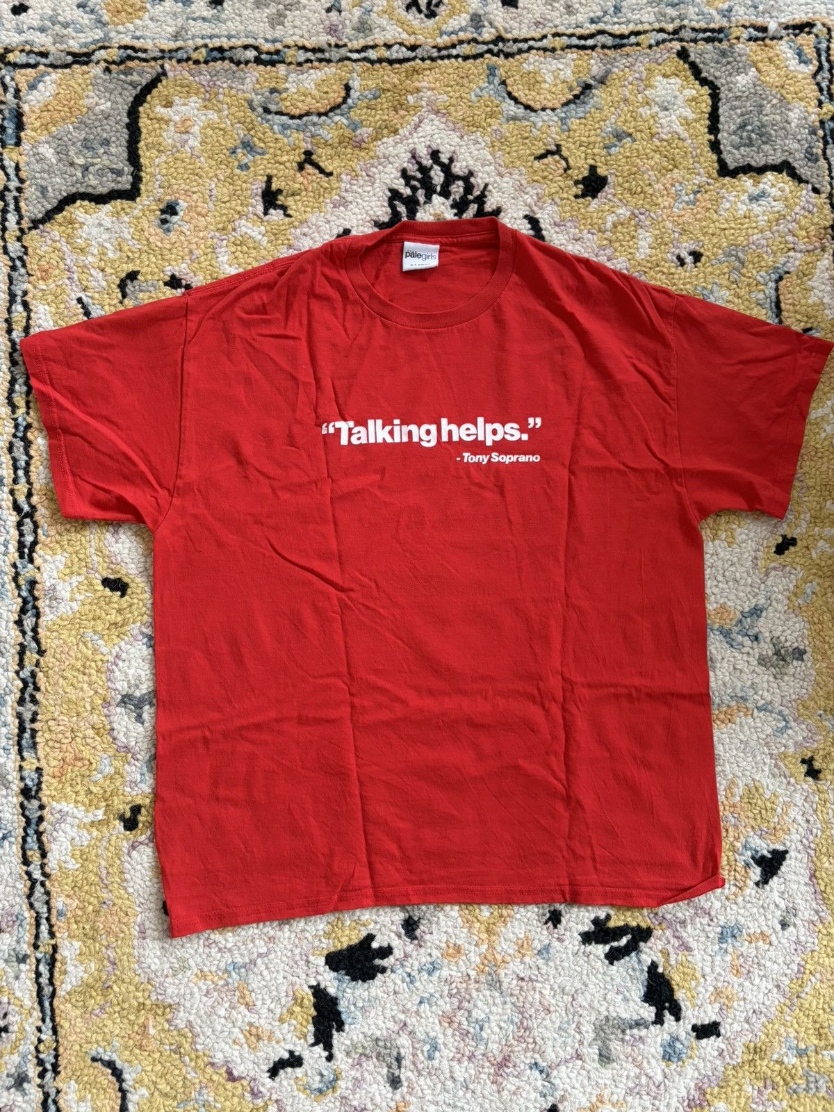 The Pale Girls “Talking Helps” - Tony Soprano Tee
