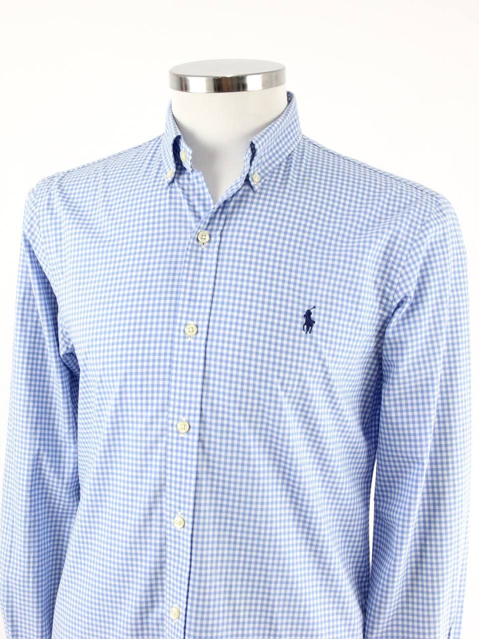 Polo Ralph Lauren POLO RALPH LAUREN Checkered Slim Stretch Shirt Size US M / EU 48-50 / 2 - 4 Thumbnail