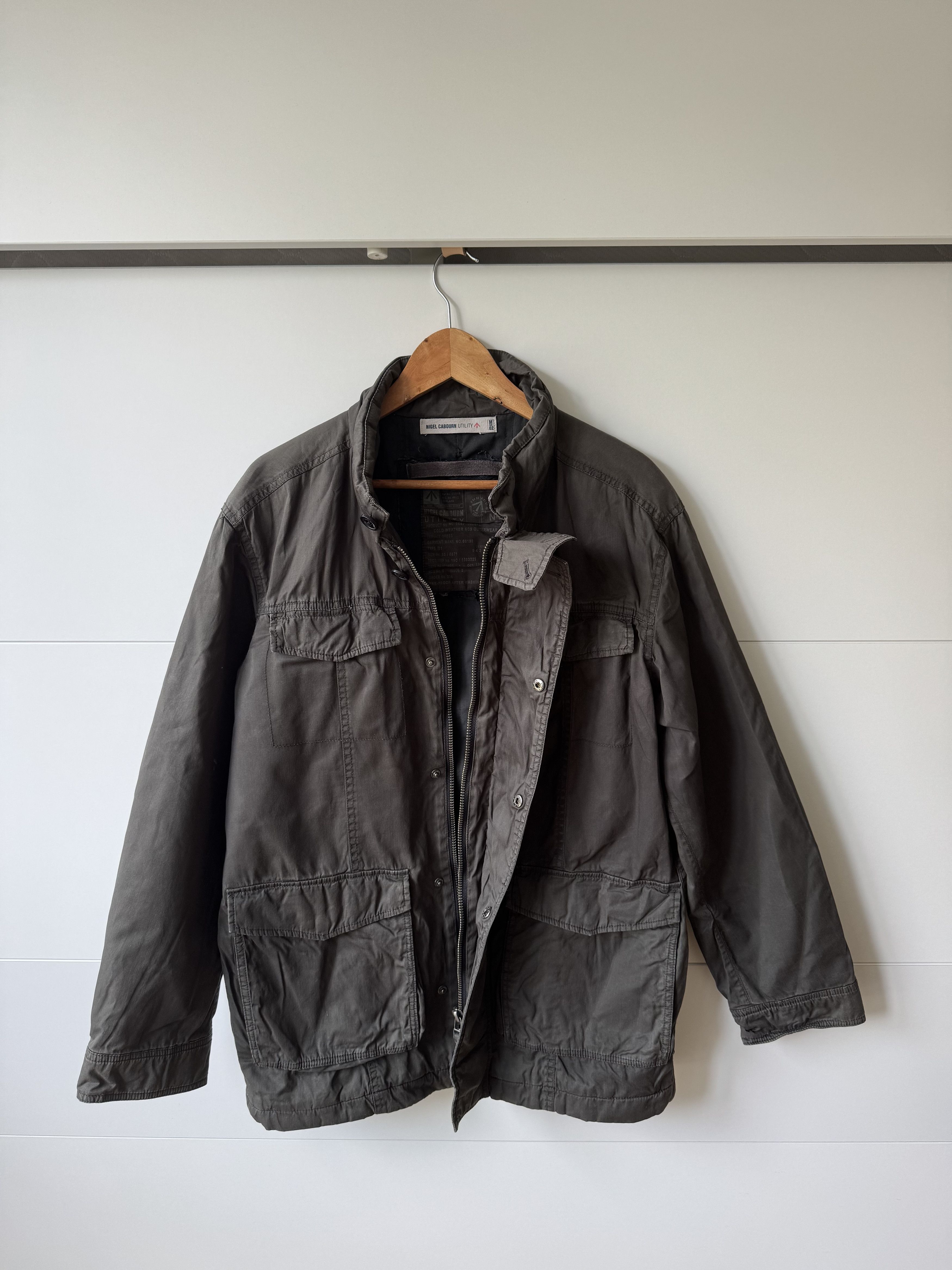 Nigel Cabourn [M] Utility Fatigue Jacket in Olive Size US M / EU 48-50 / 2 - 8 Thumbnail