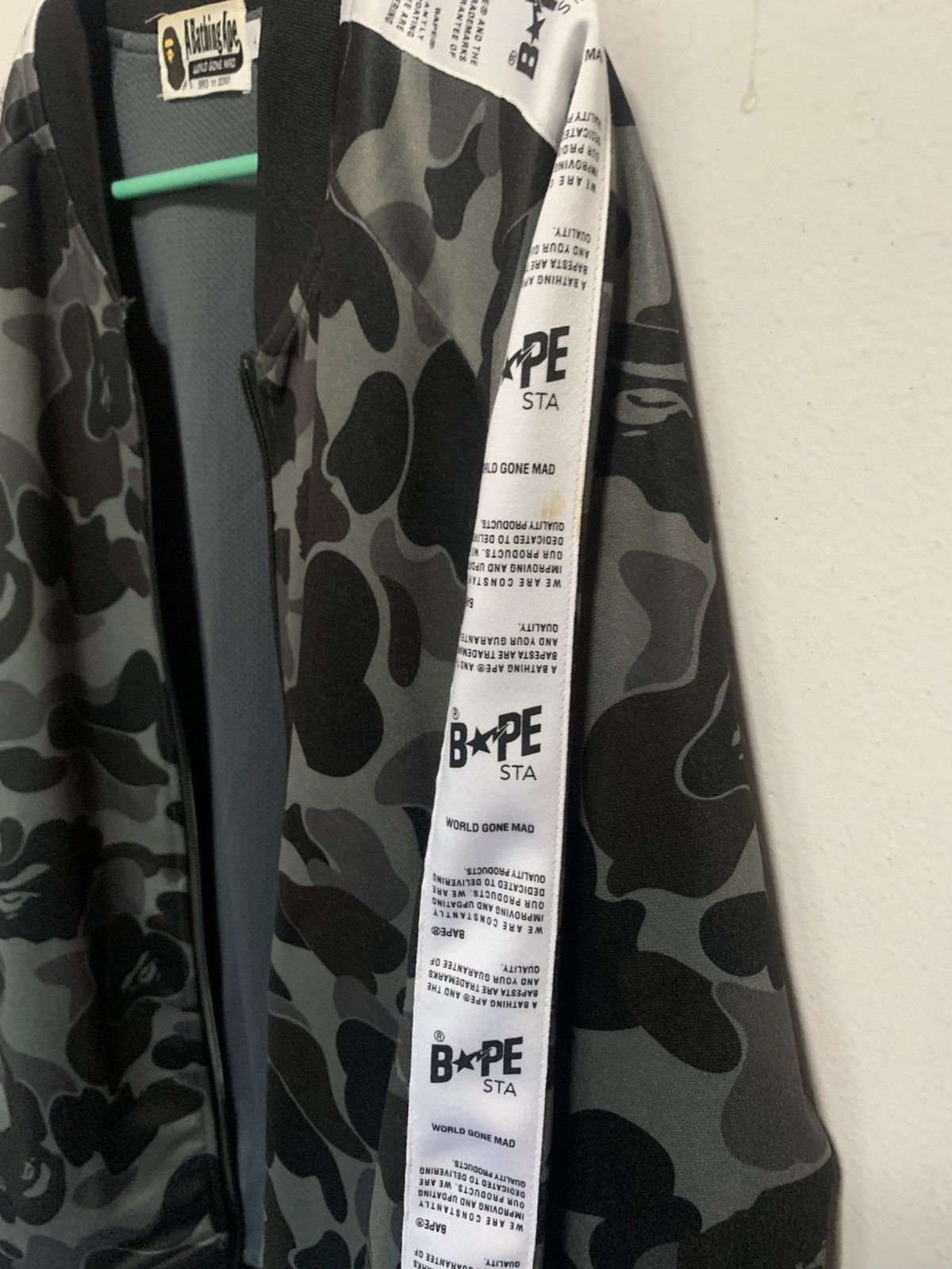 Bape BAPE ABC Bapesta Tape Jersey Top Size US L / EU 52-54 / 3 - 4 Thumbnail