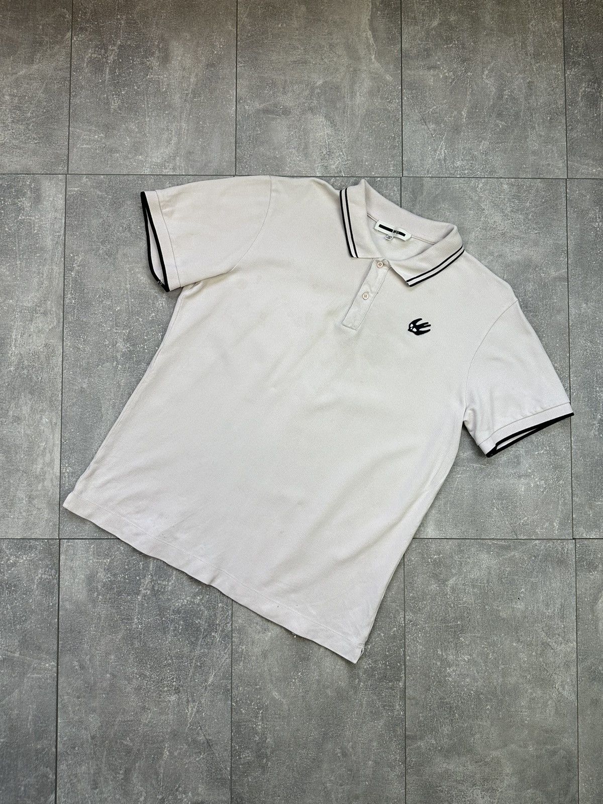 Alexander McQueen Alexander McQueen Polo Small Logo Distressed Size US XL / EU 56 / 4 - 1 Thumbnail