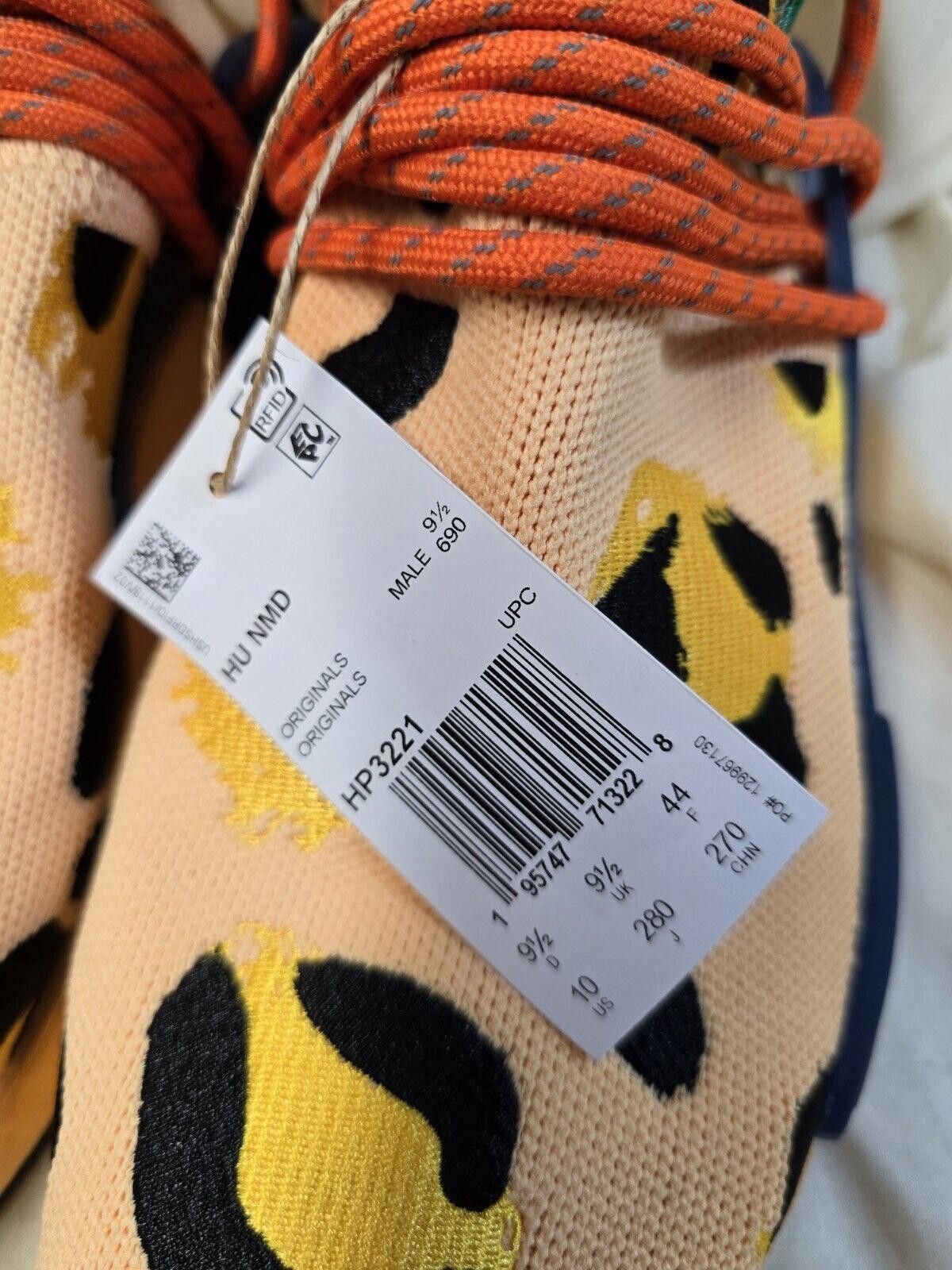 Adidas adidas Sz 10 PHARRELL WILLIAMS HU NMD ANIMAL PRINT HP3221 Size US 10 / EU 43 - 3 Thumbnail