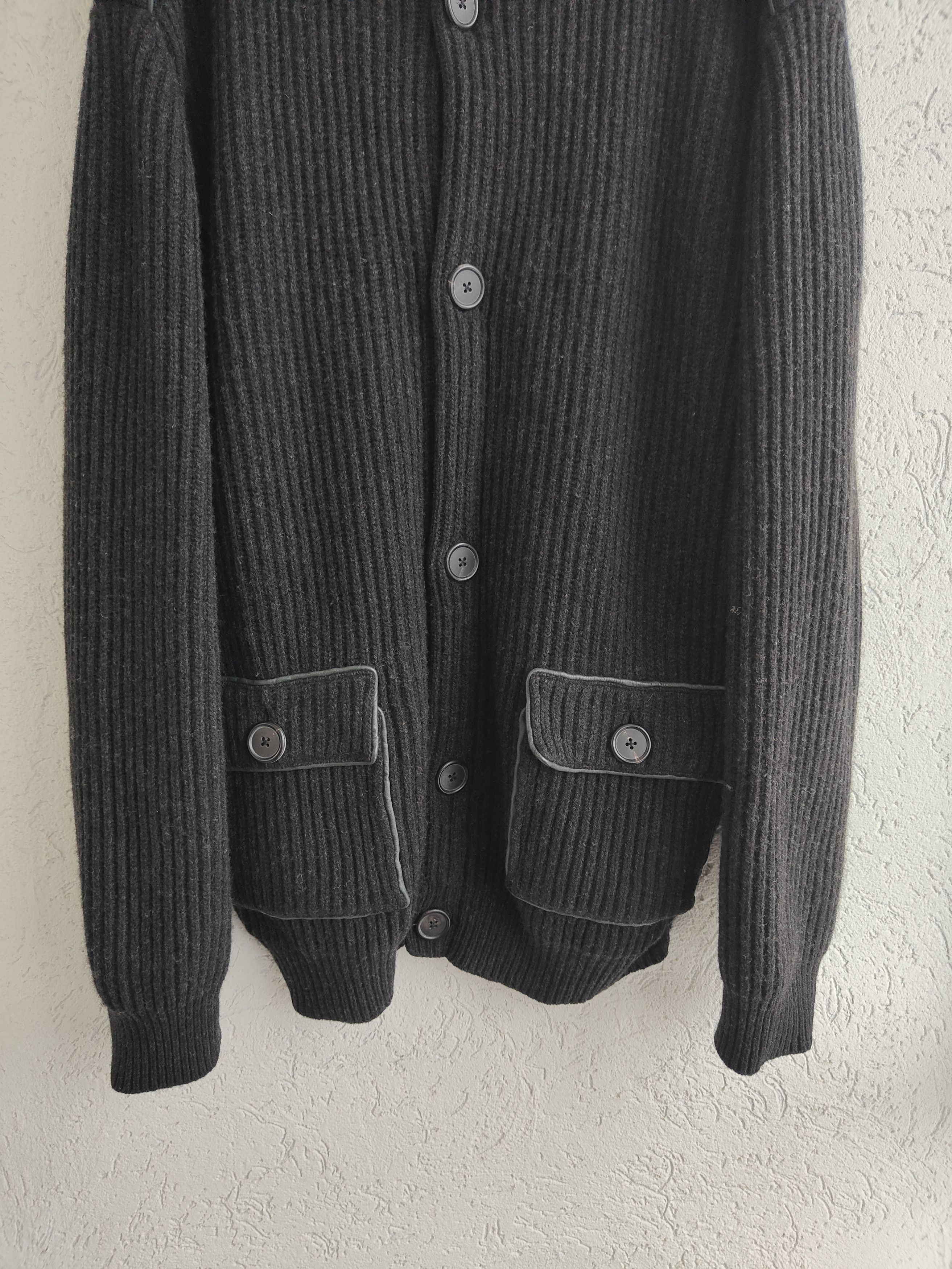Hermes Hermes Yak Wool Heavyweight Knitted Cardigan Size US XXL / EU 58 / 5 - 4 Thumbnail