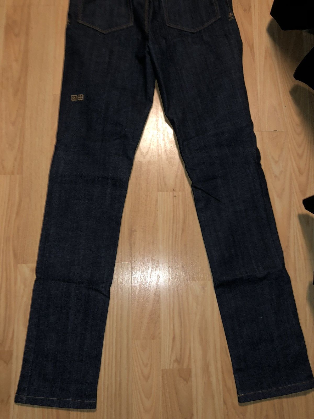 Ksubi Ksubi Chitch Rinsed Dark Blue Slim Jeans - Size 30 Size US 30 / EU 46 - 7 Thumbnail