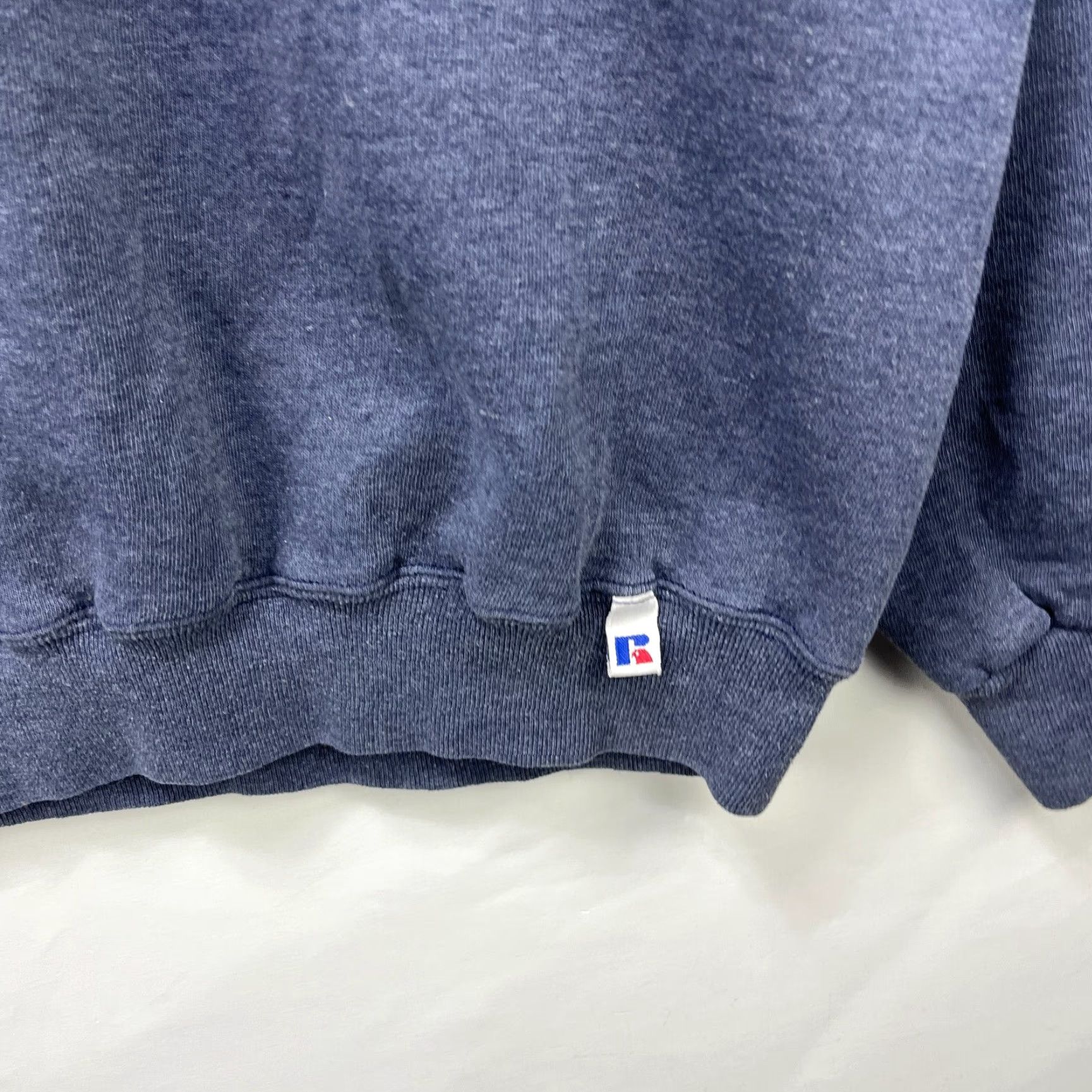 Russell Athletic VINTAGE Russell Athletic Sweatshirt 2XL Gray 90s Pullover Mens Long Sleeve Subtle Fade Modern Classics Size US XXL / EU 58 / 5 - 3 Thumbnail