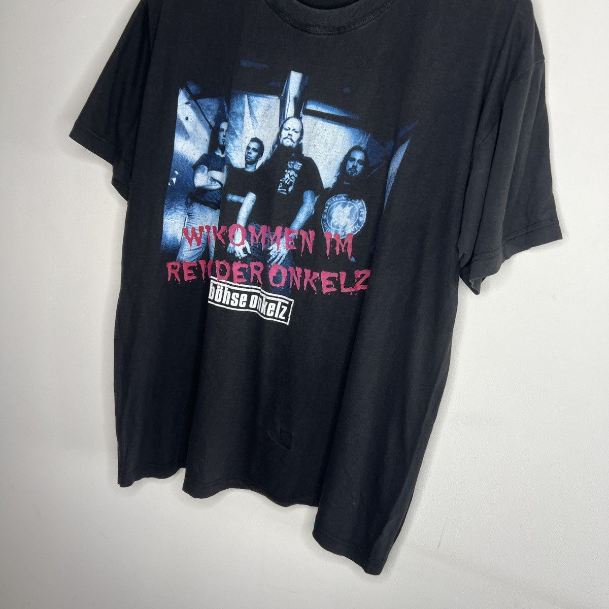 Band Tees × Vintage Tshirt Vintage Bohse Onkelz Band Tee 90s Rock Metal Size US M / EU 48-50 / 2 - 2 Thumbnail
