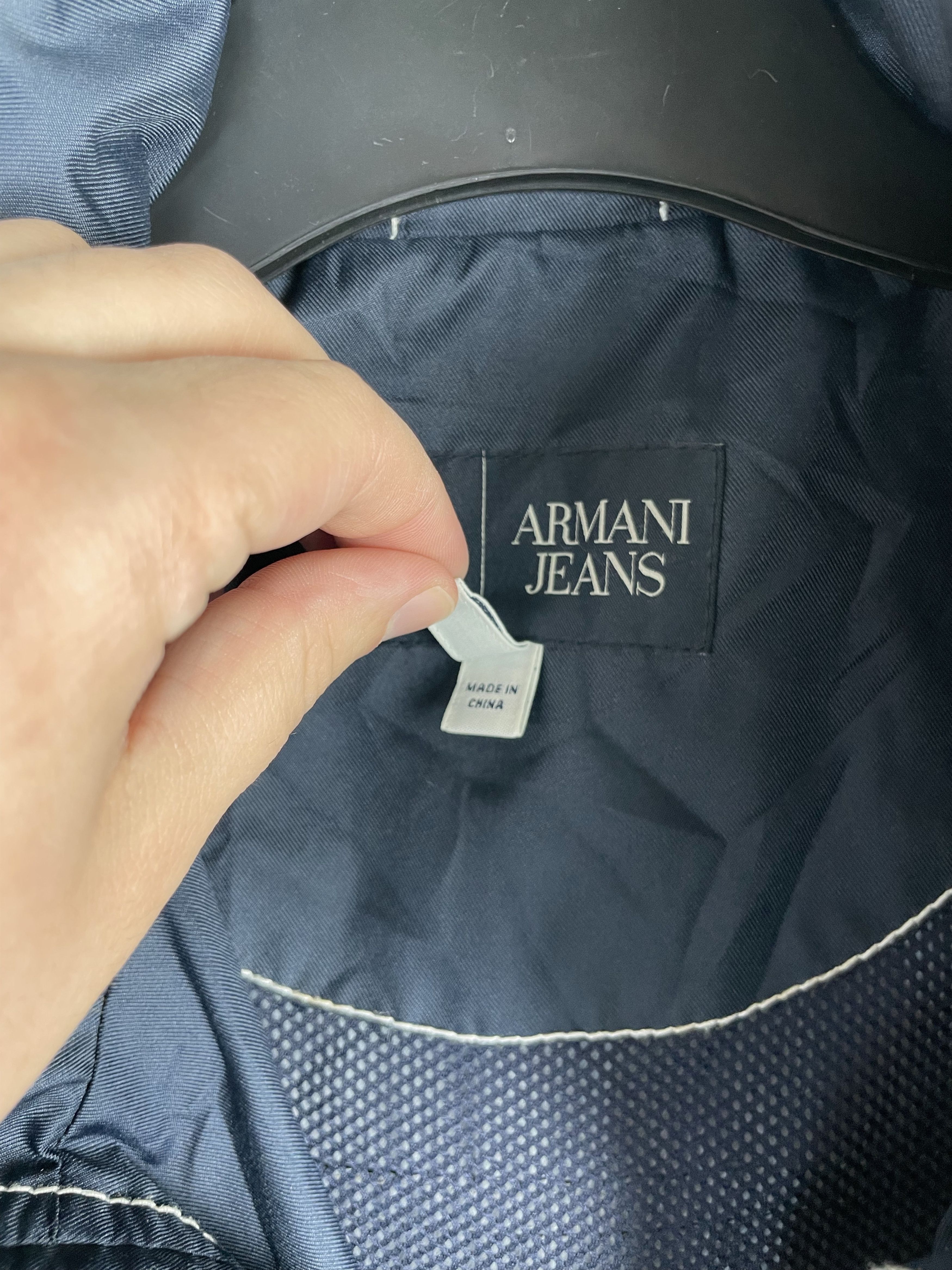 Emporio Armani × Vintage Armani Jeans jacket Size US L / EU 52-54 / 3 - 7 Thumbnail