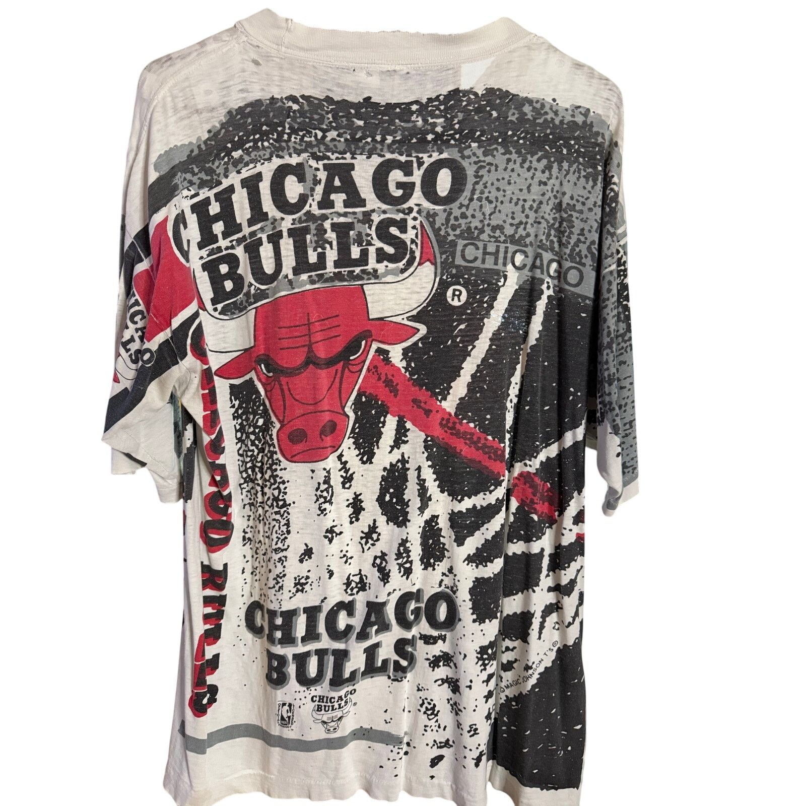 NBA Vintage Chicago Bulls AOP Tee Size US XL / EU 56 / 4 - 2 Thumbnail