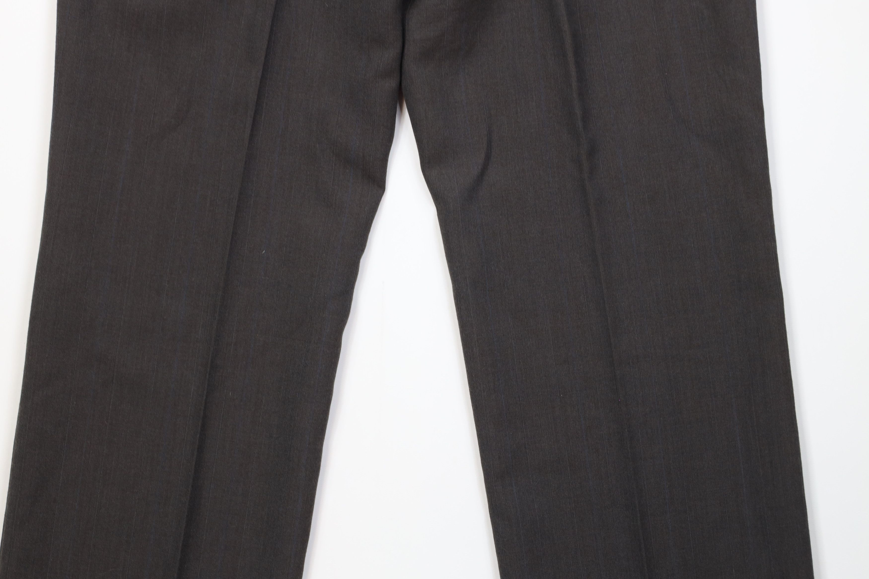 Vintage Vintage 90s Streetwear Knit Pinstriped Wide Leg Chino Pants Size US 32 / EU 48 - 13 Thumbnail
