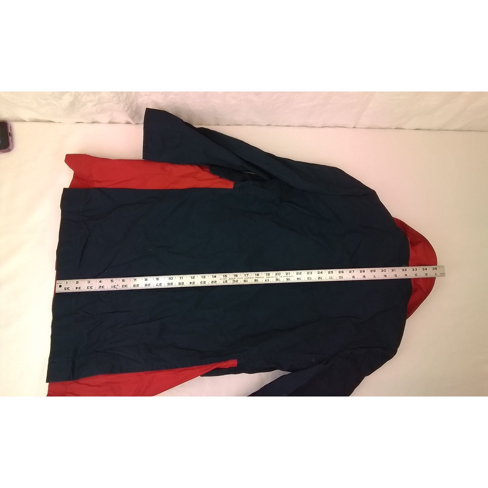 Coach Coach Trench Jacket Women's M Blue/Red #J3065 Size M / US 6-8 / IT 42-44 - 13 Thumbnail
