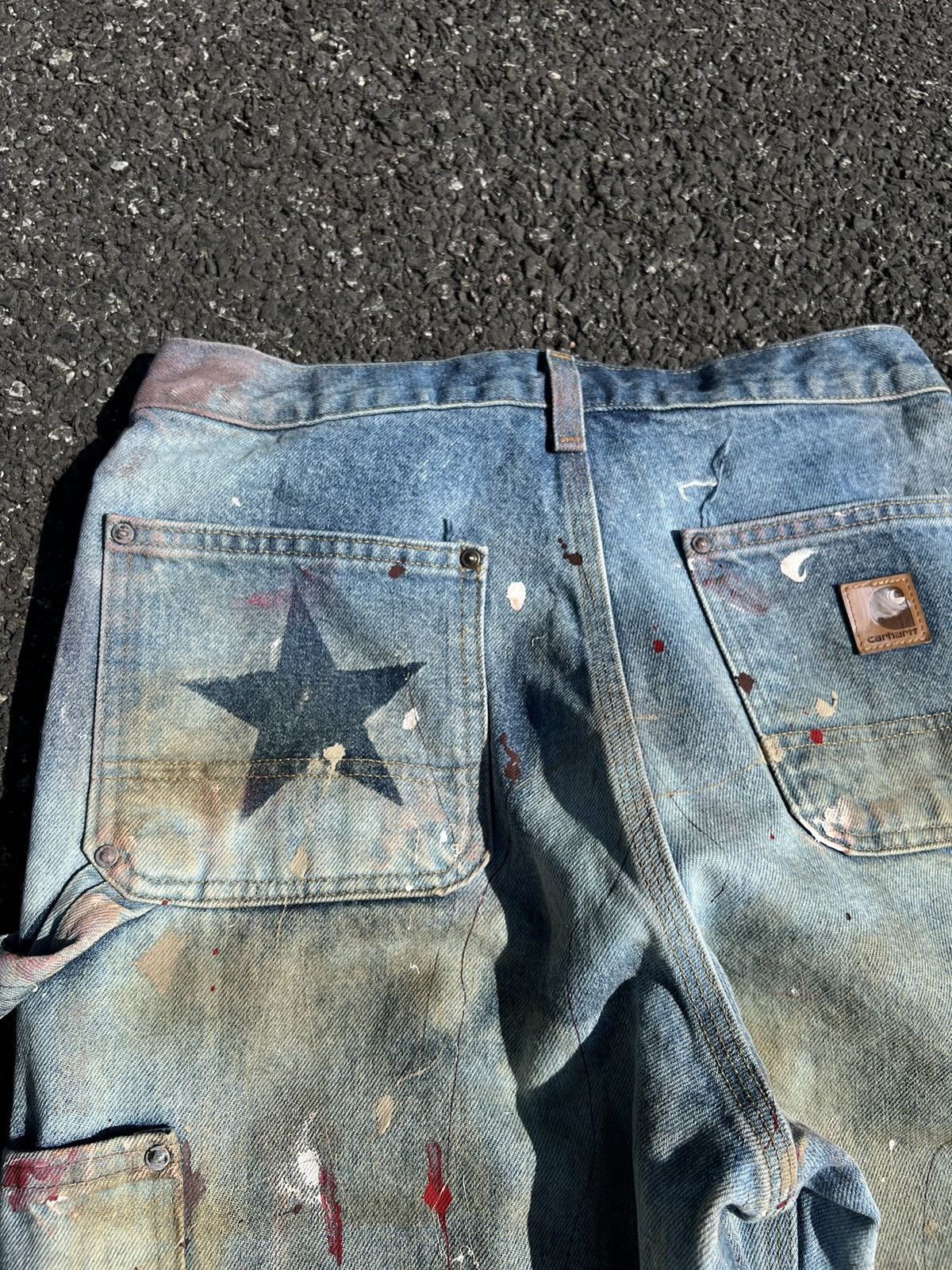 Carhartt Mud Wash Splatter Carhartt Double Knee Size US 30 / EU 46 - 7 Thumbnail