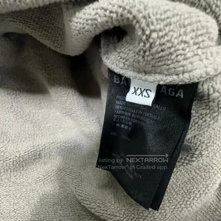 Balenciaga Balenciaga Logo Print Hooded Sweatshirt for Men. Size US XXS / EU 40 - 3 Thumbnail