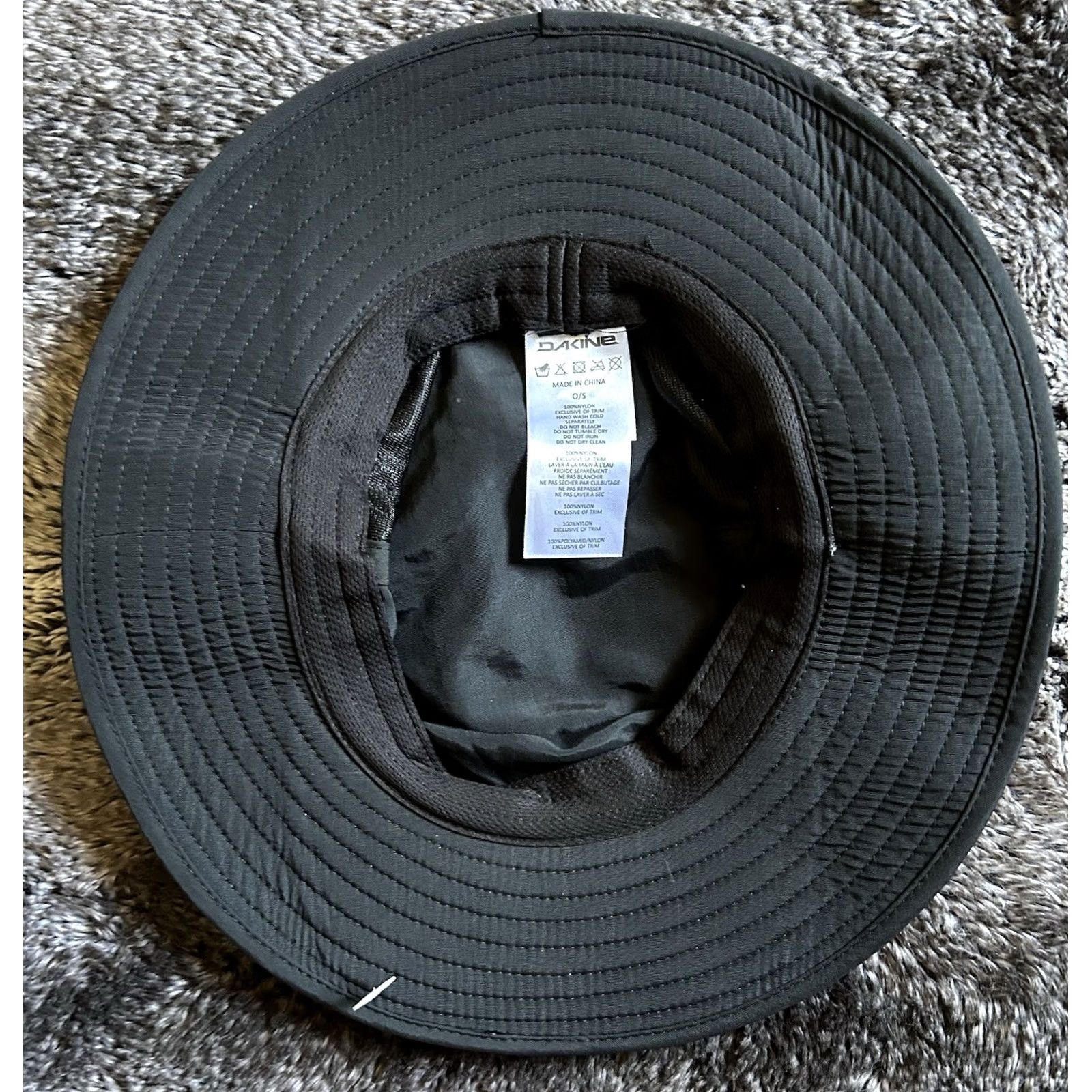 Dakine DAKINE Fisherman Bucket Hat Black OS Mens Size ONE SIZE - 5 Thumbnail