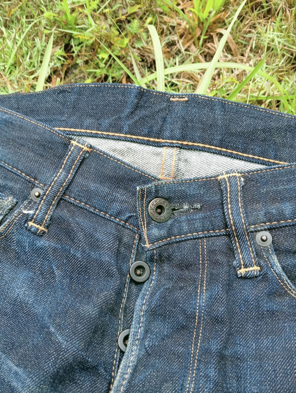 KURO JAPANESE KURO FIBRO SELVEDGE JEANS - MADE IN JAPAN Size US 32 / EU 48 - 5 Thumbnail