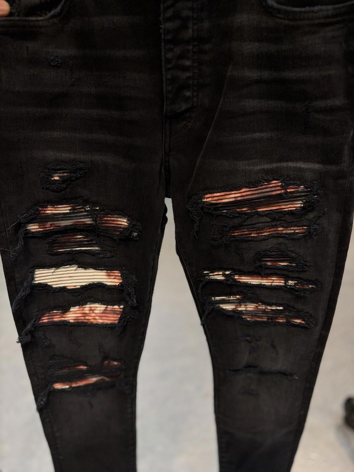 Amiri Size 32- Amiri MX1 Tie Dye Patch Jeans 100% Authentic NEW Size US 31 - 7 Thumbnail