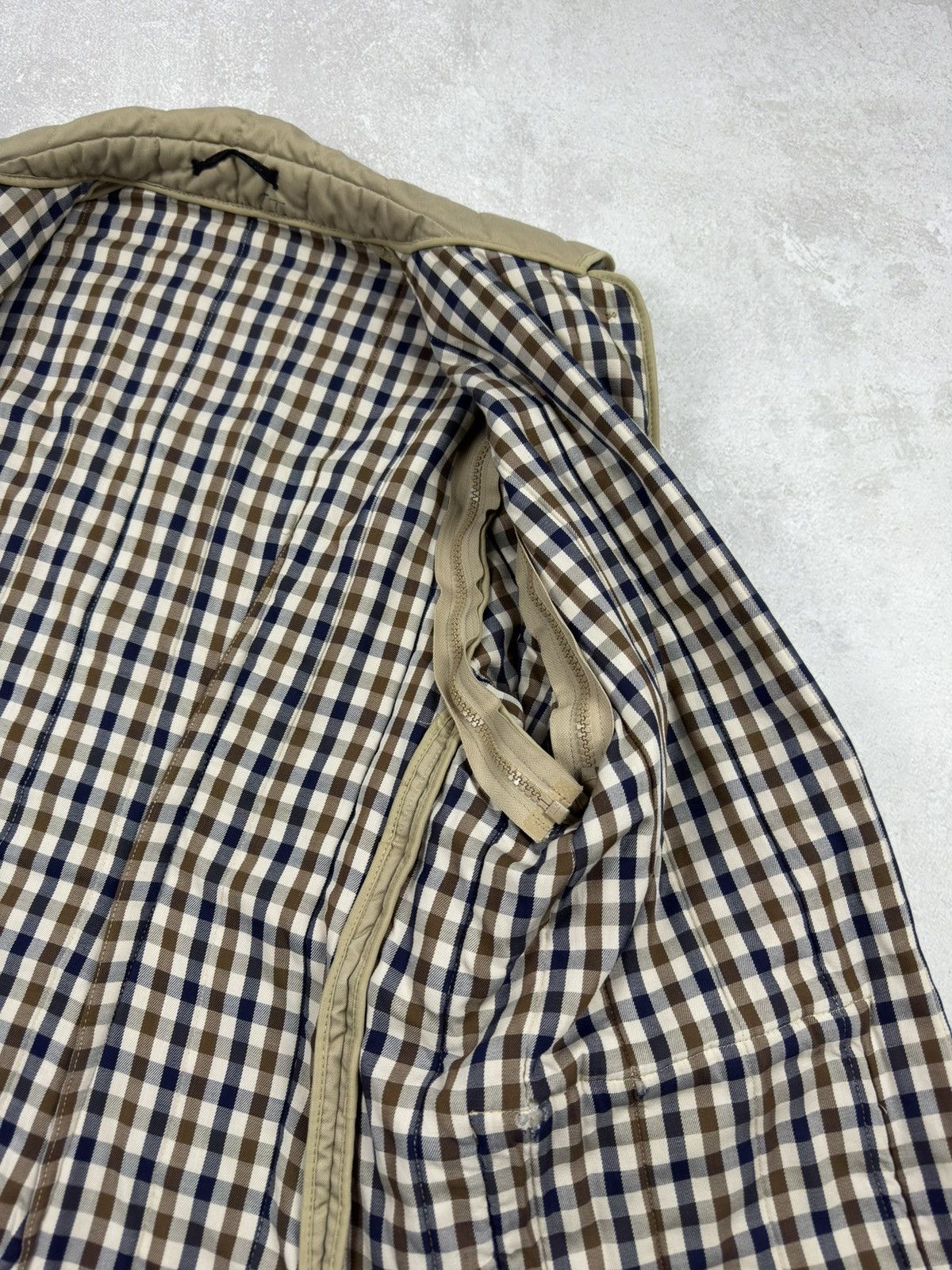 Aquascutum Vintage Aquascutum Quilted 2 in 1 Beige Jacket Gilet Nova Size M / US 6-8 / IT 42-44 - 13 Thumbnail