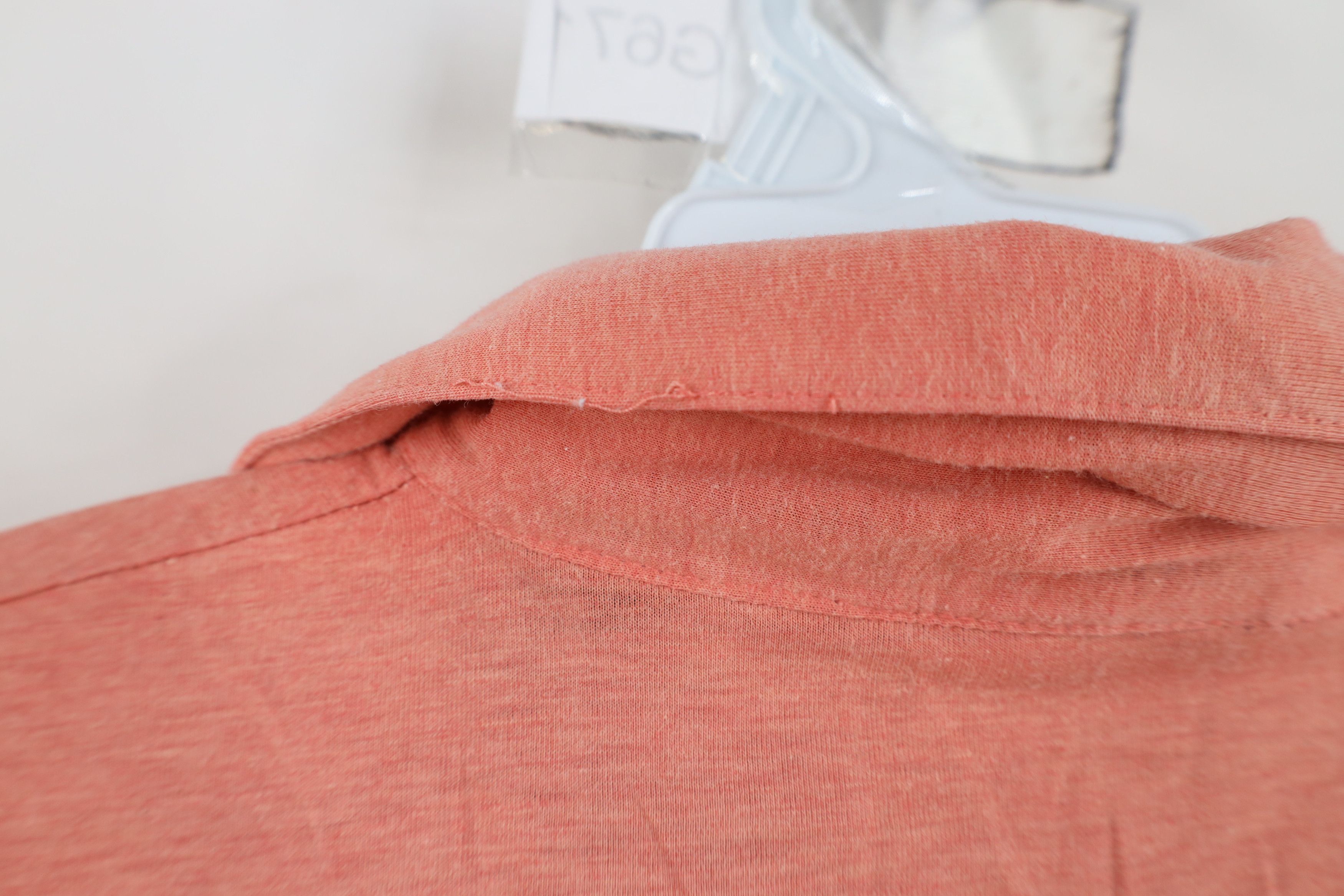 Vintage Vintage 70s Streetwear Chambray Collared Golf Polo Shirt Size US L / EU 52-54 / 3 - 12 Thumbnail