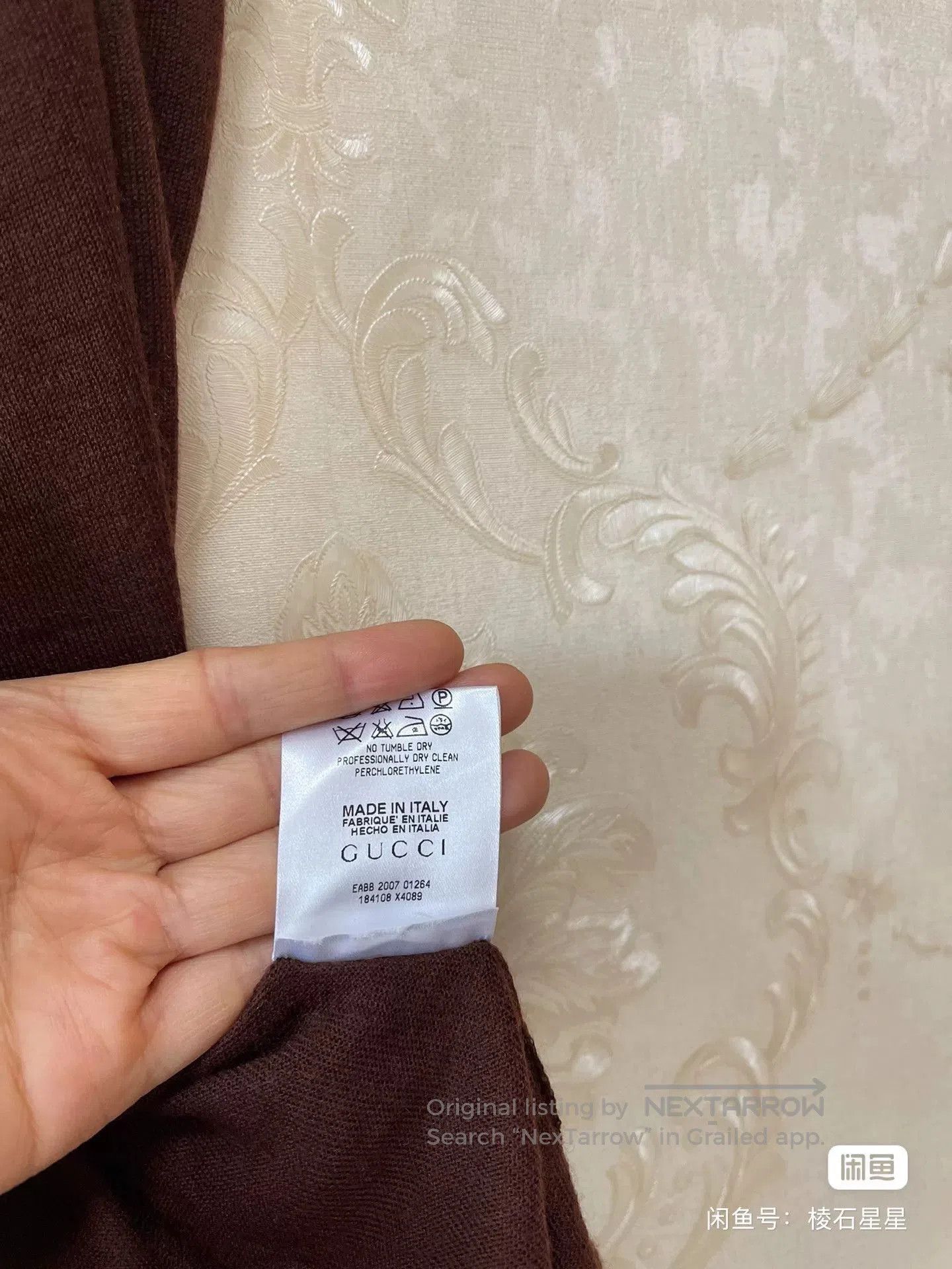 Gucci Gucci Classic Logo Cashmere Sweater. Size M / US 6-8 / IT 42-44 - 3 Thumbnail