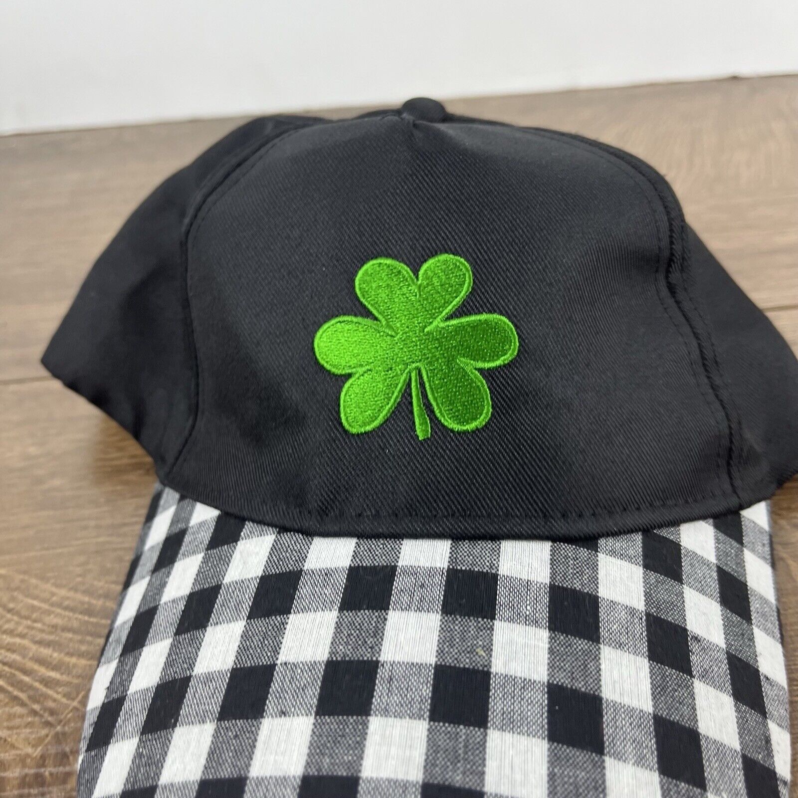 Other Lucky Hat Lucky Clover Hat Black Cap Hat Adjustable Hat Blac Size ONE SIZE - 7 Thumbnail