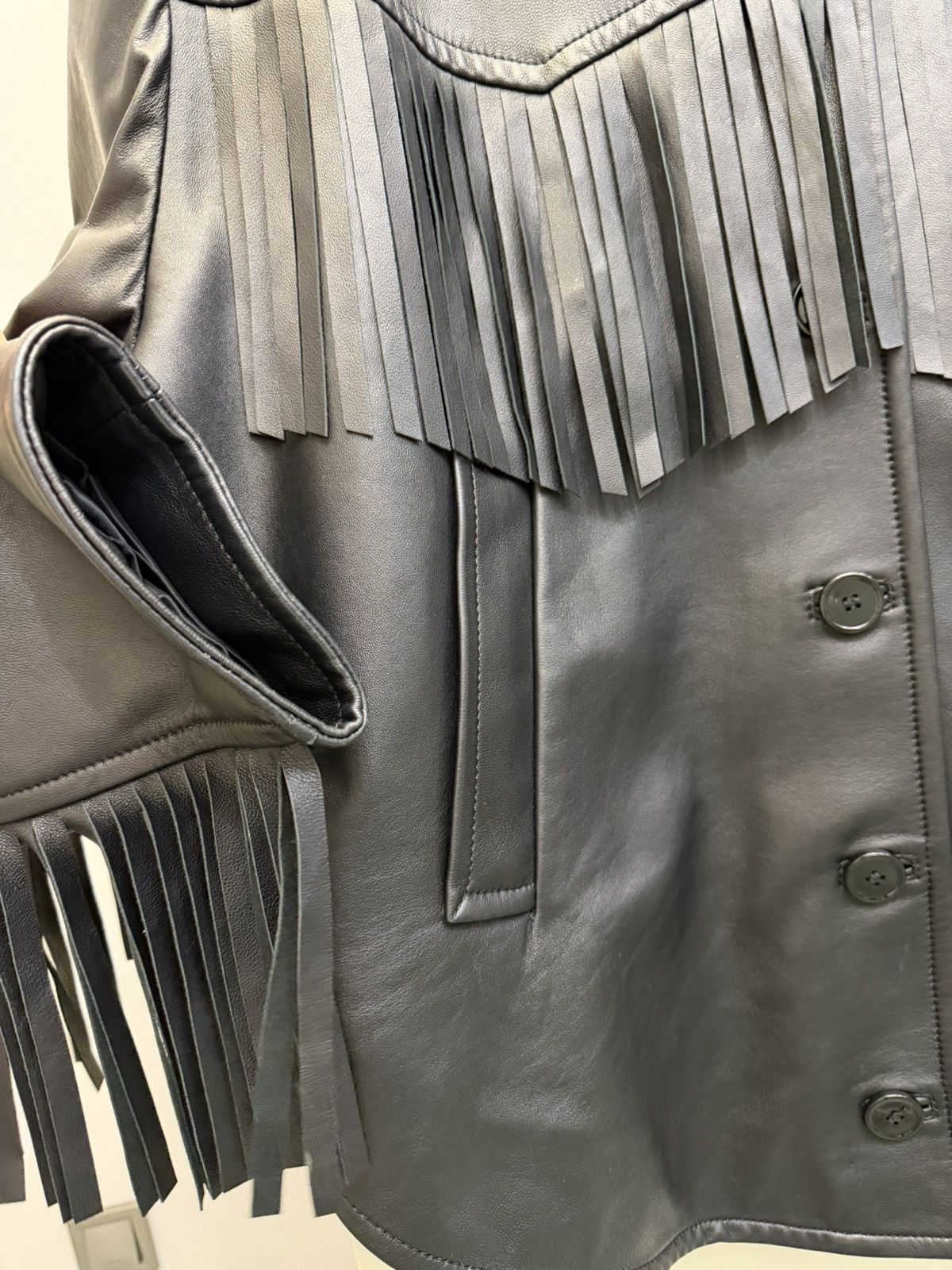 Maison Margiela Maison Margiela Unisex Leather Jacket Size M Size M / US 6-8 / IT 42-44 - 19 Thumbnail