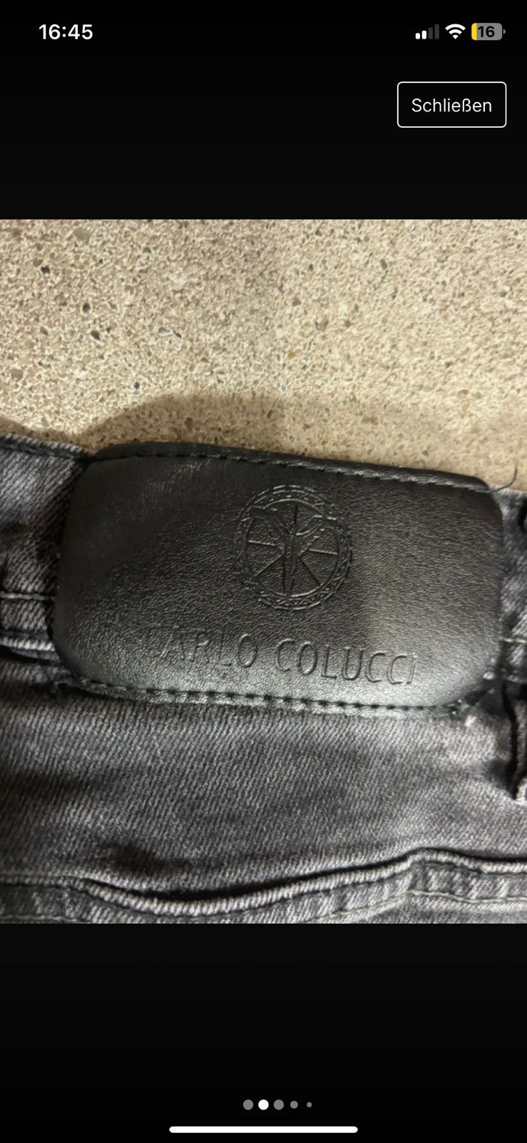 Carlo Colucci Vintage Carlo Colucci Jeans in Dark Grey | Size 32 Size US 32 / EU 48 - 8 Thumbnail