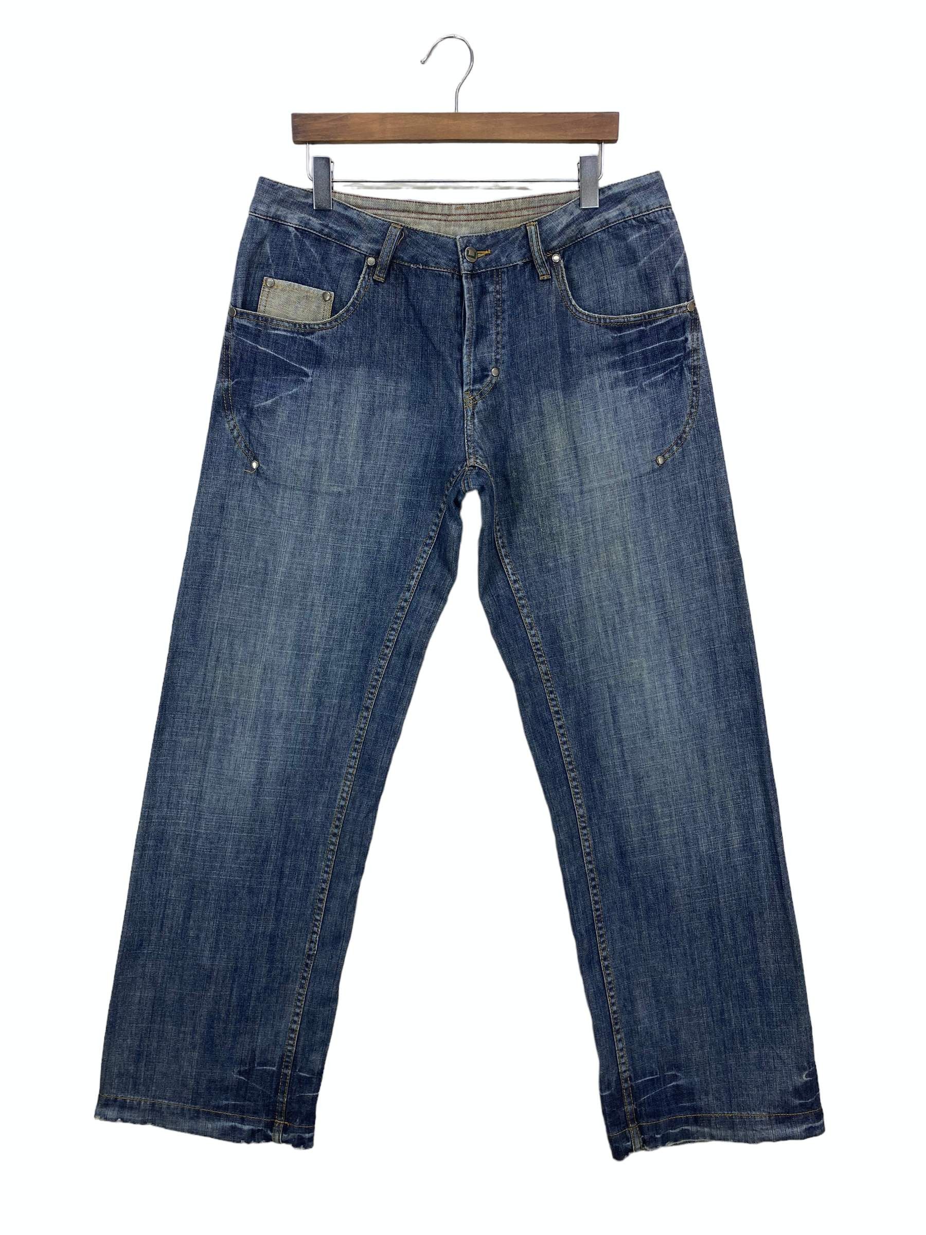 Other Adolfo Dominguez Baggy Jeans Hip Hop Skateboards Jeans Size US 35 - 2 Thumbnail